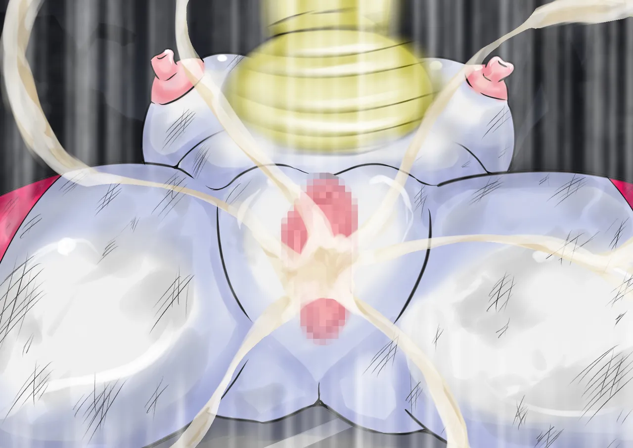 【缶ズメ工場 】巨大ヒロイン対巨大ロボット 凶悪ロボット襲来!! изображение № 110