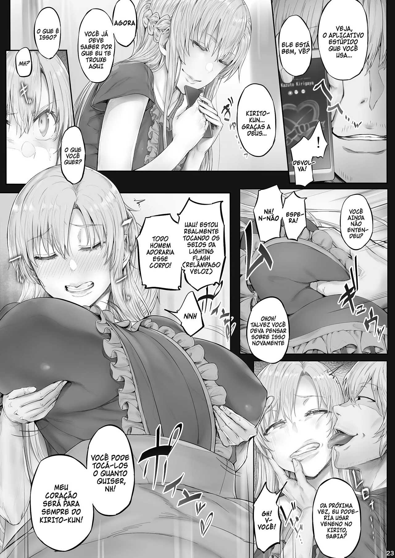 [Cior (Ken-1)] Asunama 6 (Asunama Soushuuhen) (Sword Art Online) [Portuguese-BR] [Luca-San] [Digital] Bildnummer 6