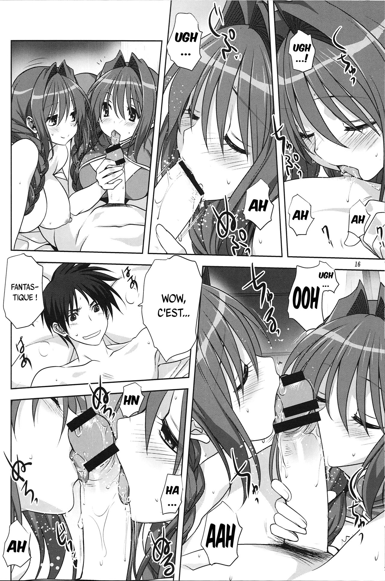 (C87) [Mitarashi Club (Mitarashi Kousei)] Akiko-san to Issho 15 (Kanon) [French] {SAXtrad} изображение № 8