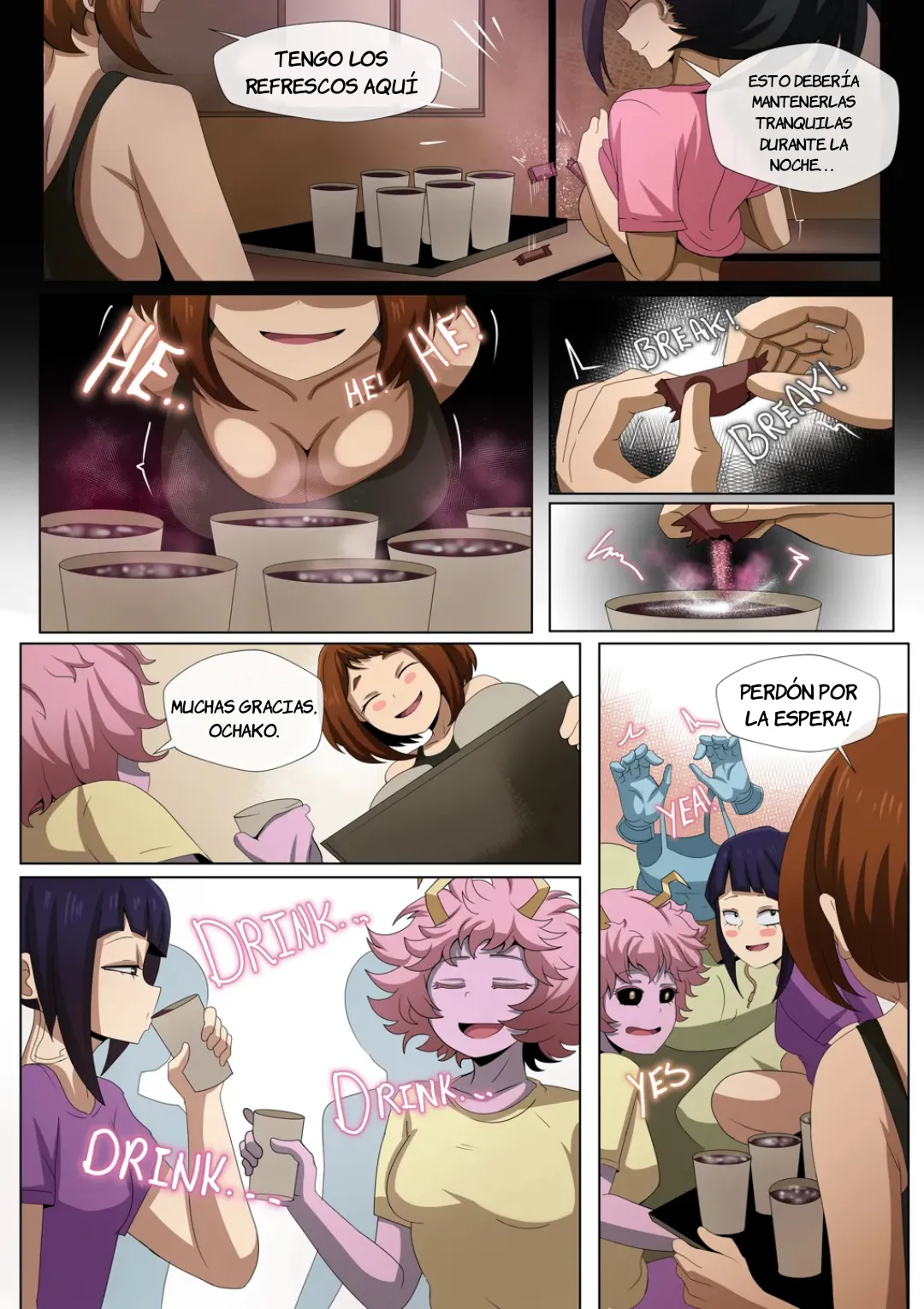 [Smilingdog] Heroine Corruption 3｜Corrupción de la Heroína 3 (Boku no Hero Academia) [Spanish] [JFairy Traslate] image number 3