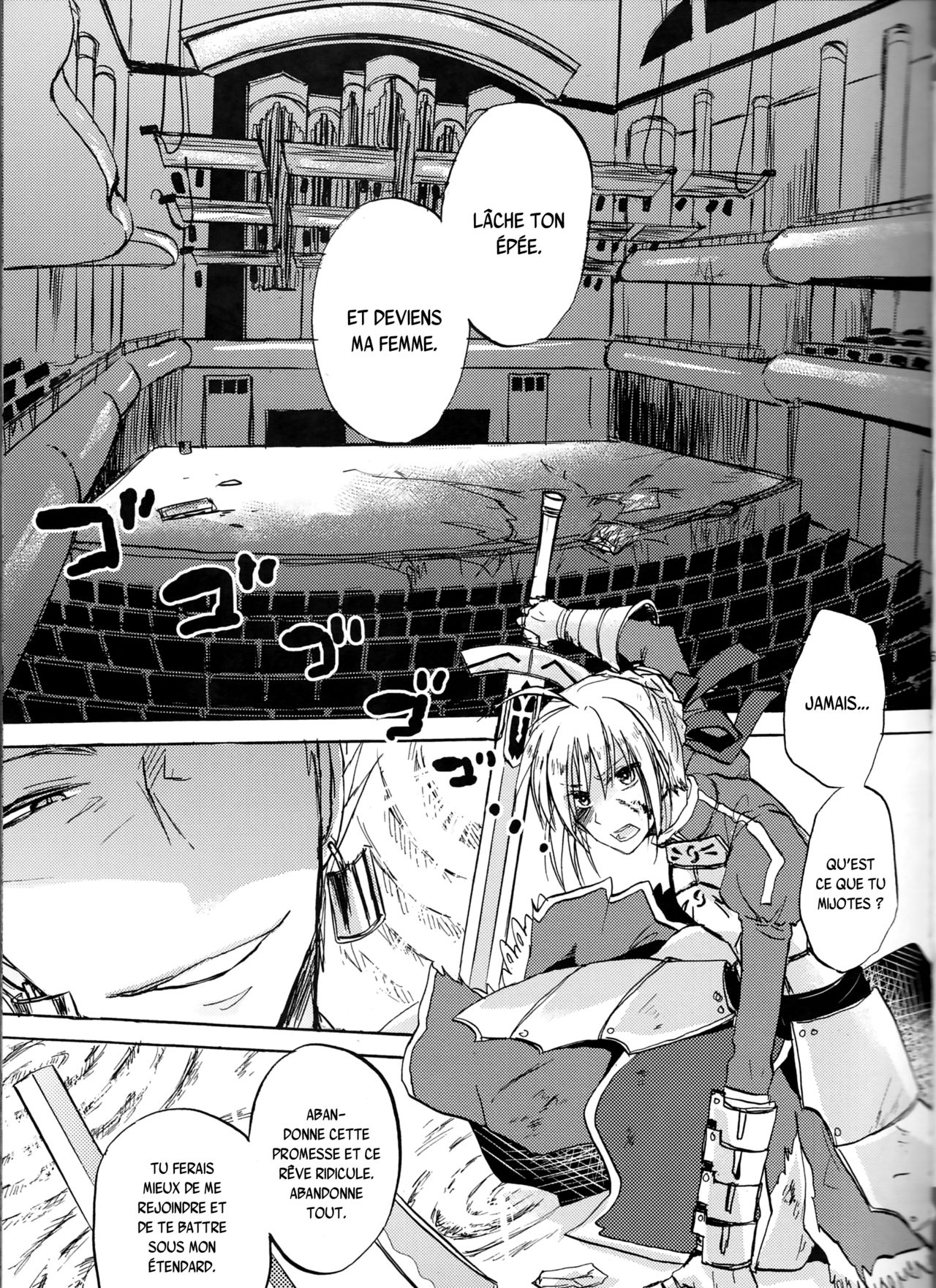 (Ou no Utsuwa) [OVERDOSE (Hashiba Yachi)] Kairaku no Za (Fate/Zero) [French] [SAXtrad] imagen número 4