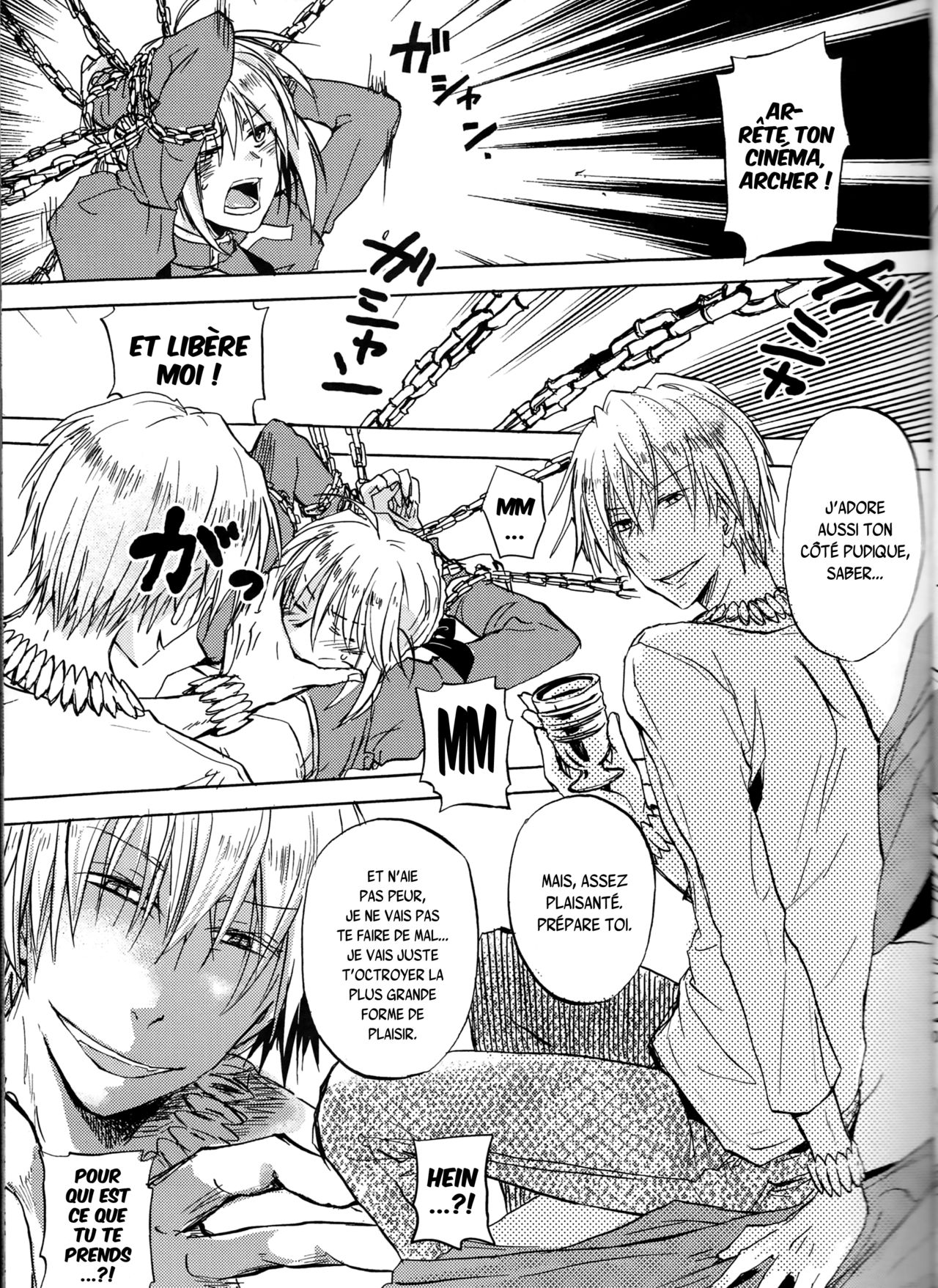 (Ou no Utsuwa) [OVERDOSE (Hashiba Yachi)] Kairaku no Za (Fate/Zero) [French] [SAXtrad] imagen número 8