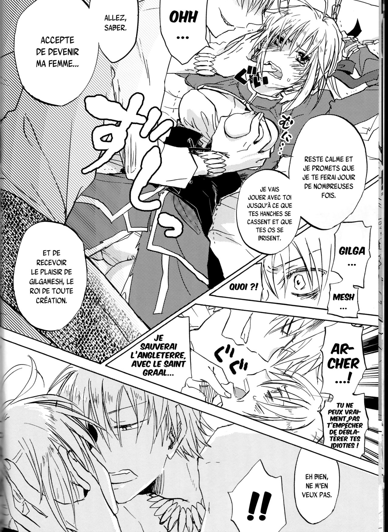 (Ou no Utsuwa) [OVERDOSE (Hashiba Yachi)] Kairaku no Za (Fate/Zero) [French] [SAXtrad] imagen número 9