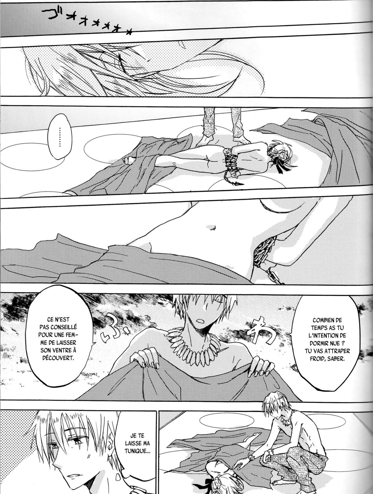 (Ou no Utsuwa) [OVERDOSE (Hashiba Yachi)] Kairaku no Za (Fate/Zero) [French] [SAXtrad] imagen número 22