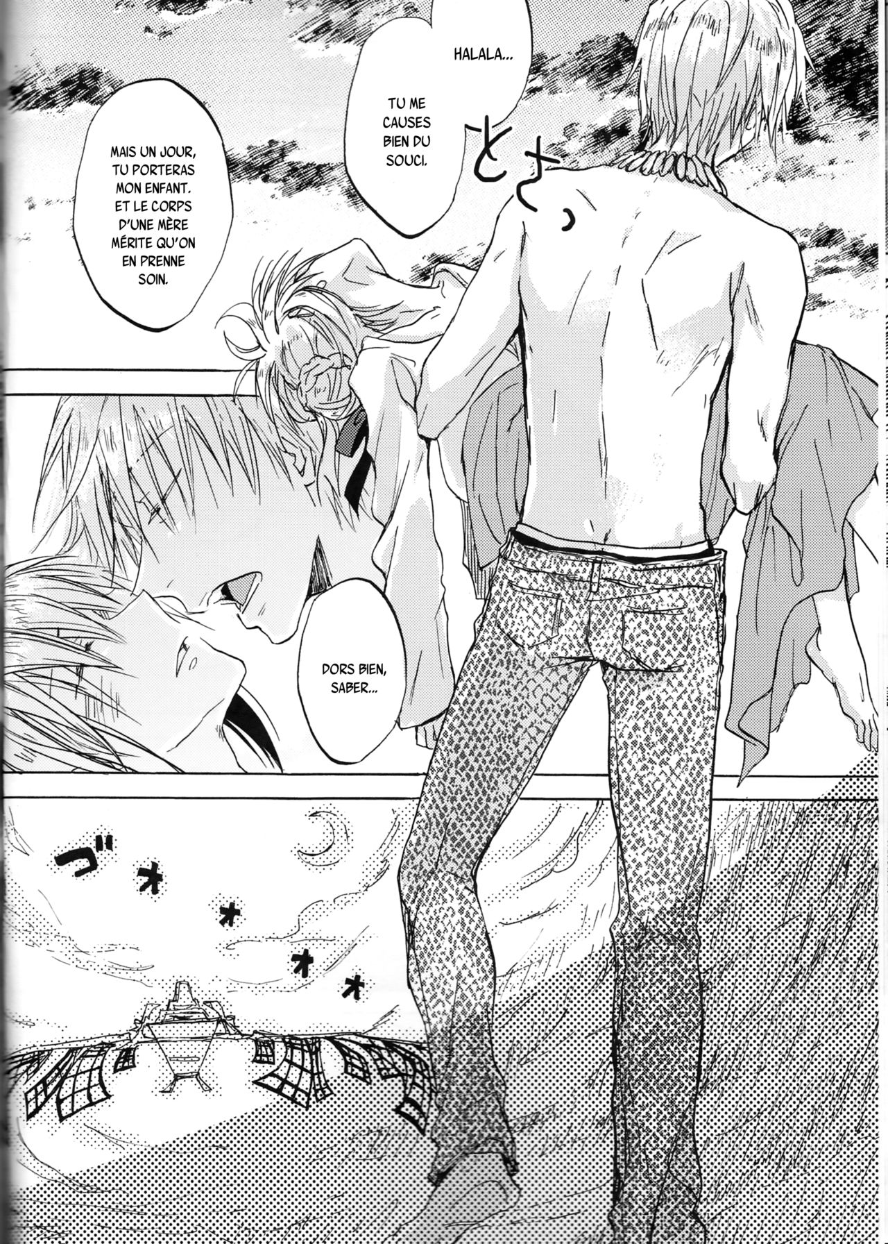 (Ou no Utsuwa) [OVERDOSE (Hashiba Yachi)] Kairaku no Za (Fate/Zero) [French] [SAXtrad] imagen número 23