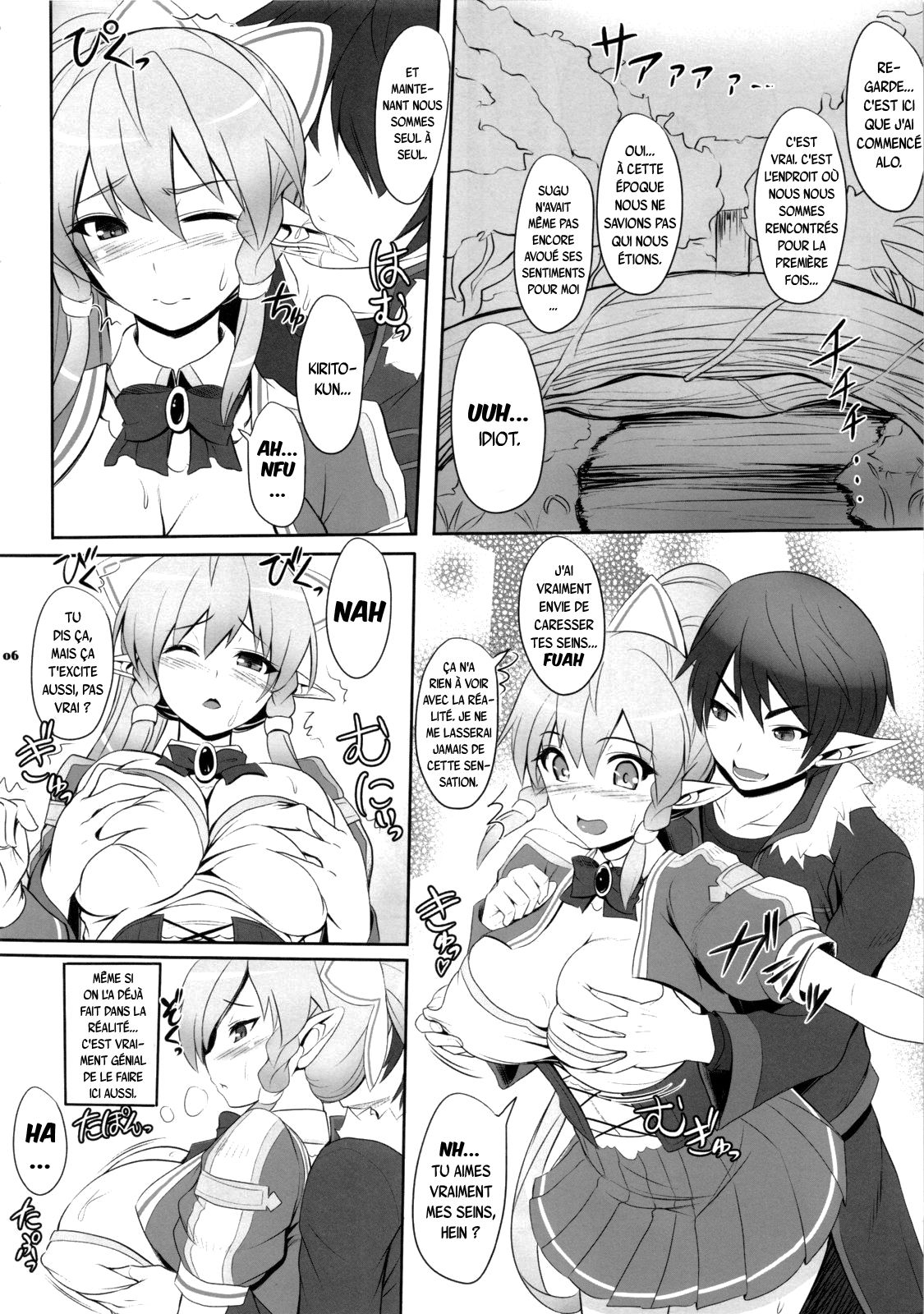 (SC60) [Primal Gym (Kawase Seiki)] Motto!SAOn (Sword Art Online) [French] {SAXtrad} imagen número 5