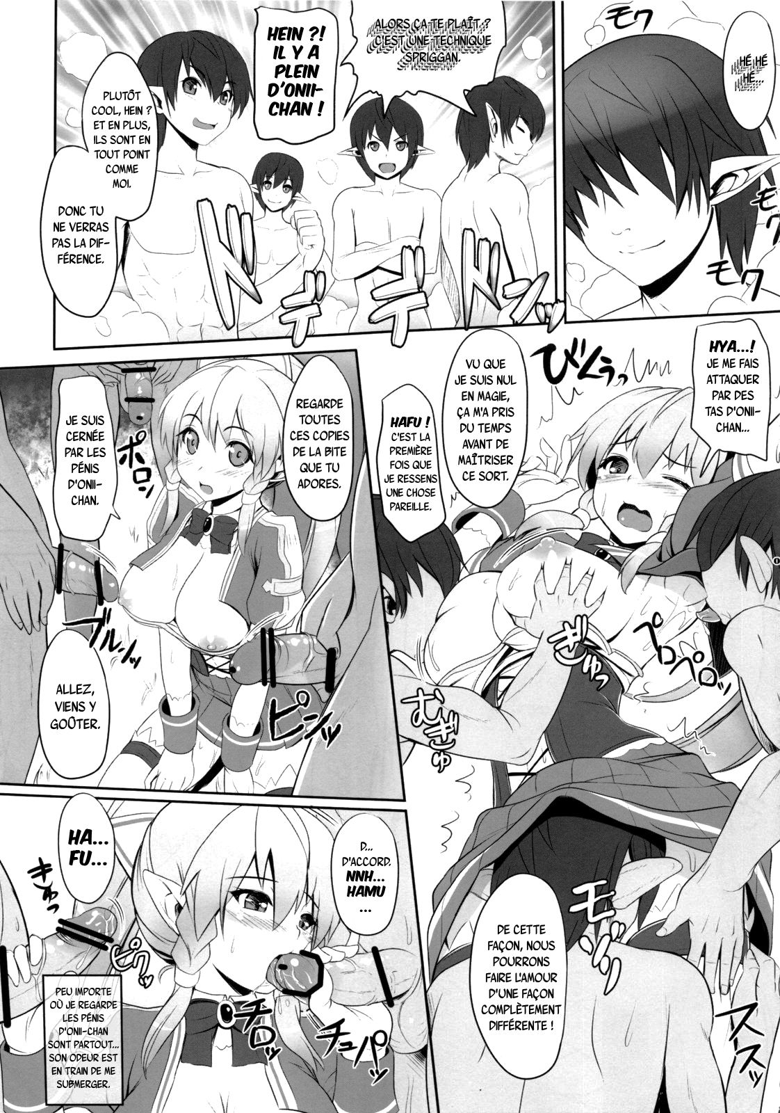 (SC60) [Primal Gym (Kawase Seiki)] Motto!SAOn (Sword Art Online) [French] {SAXtrad} imagen número 8