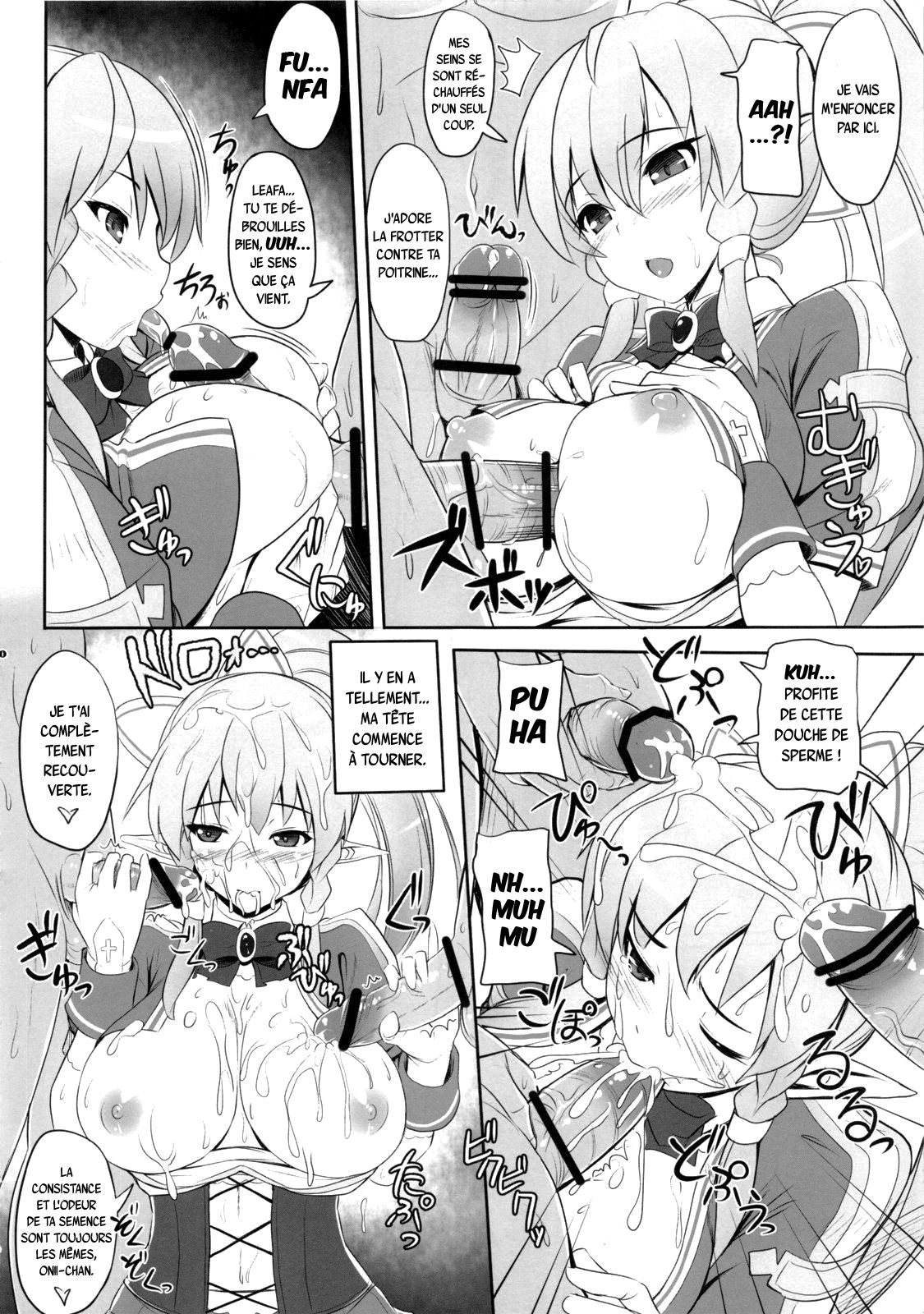 (SC60) [Primal Gym (Kawase Seiki)] Motto!SAOn (Sword Art Online) [French] {SAXtrad} imagen número 9