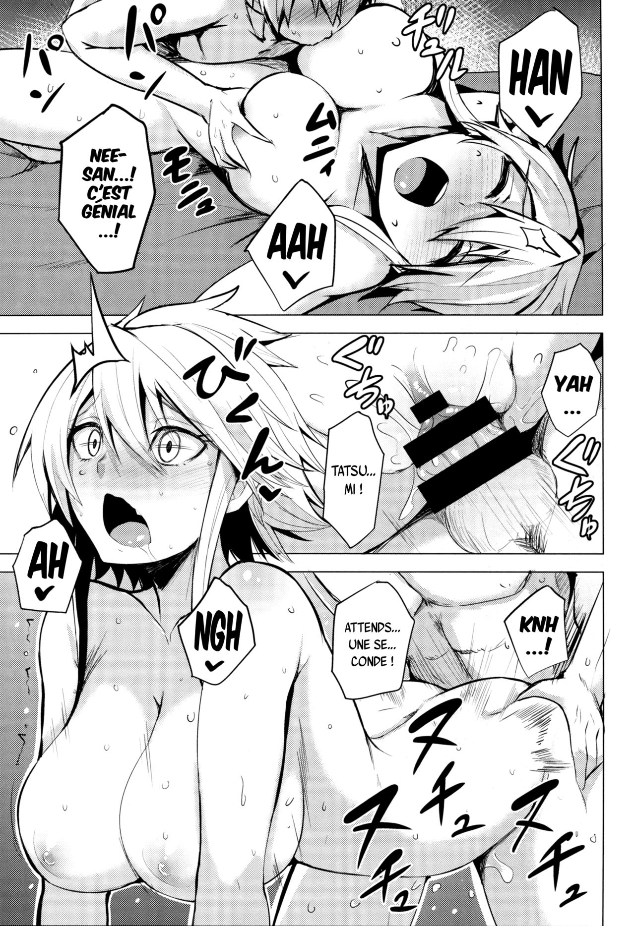 (SC2015 Winter) [Wareme (Koppe)] Shishi Ane (Akame ga Kill!) [French] {SAXtrad} image number 21