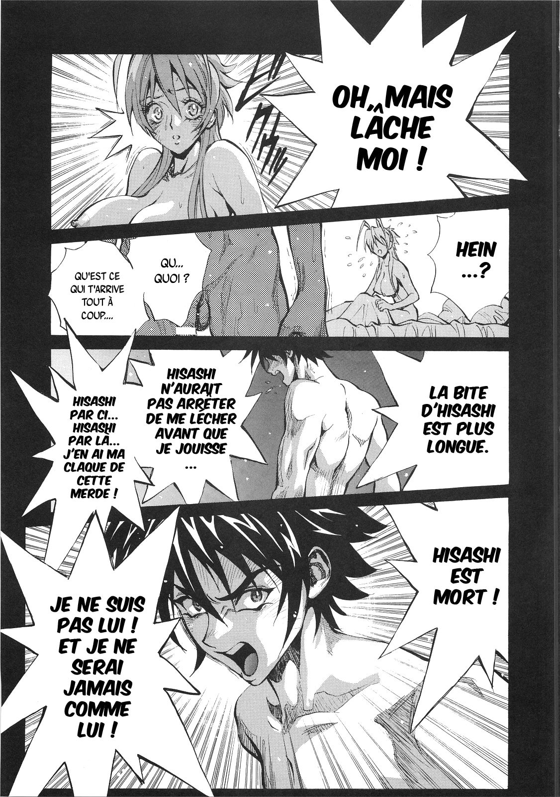 (C81) [Human High-Light Film (Shiosaba)] Saya Rei (Gakuen Mokushiroku Highschool of the Dead) [French] {SAXtrad} imagen número 14