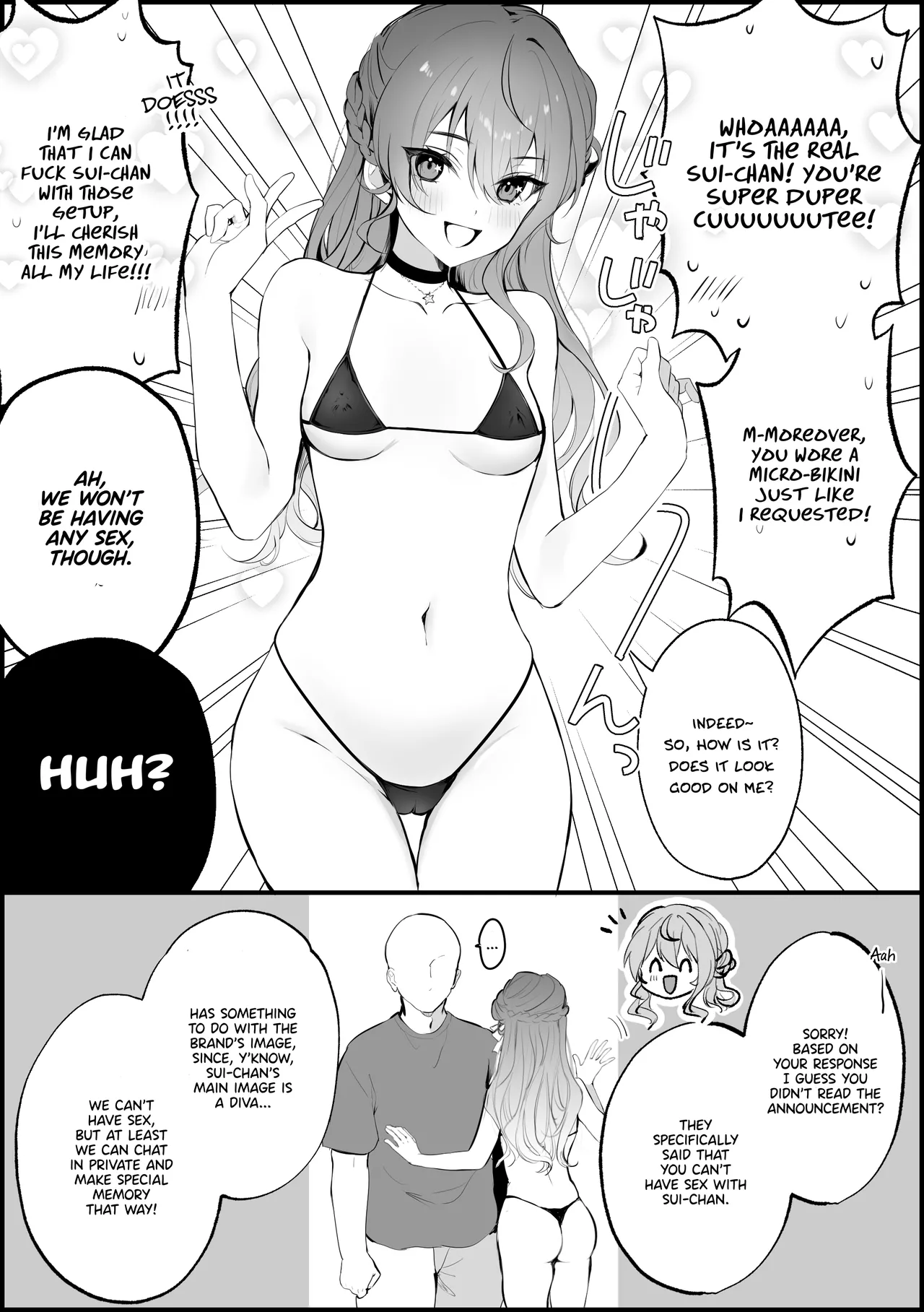 [Imo Norio] Ichi Oshi Sex! ~Hoshimachi Suisei Hen~ | OneOshi! Sex ~Hoshimachi Suisei Chapter~ (Hoshimachi Suisei [English [Pinandhita 論理型] Bildnummer 2