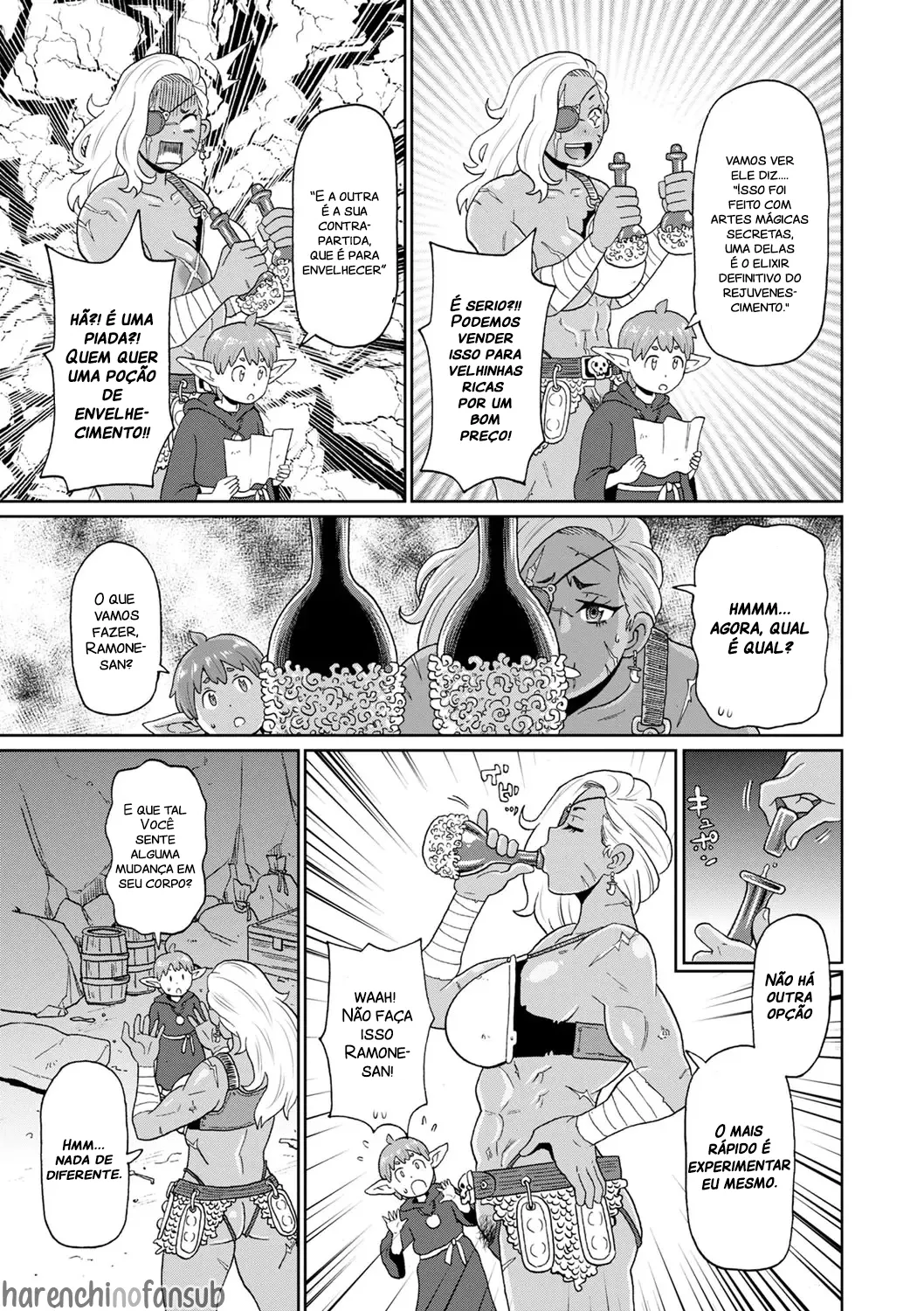 [John K. Pe-ta] Rekisen no Onna Senshi to Boku no Tabi 04| Minha viagem com uma guerreira veterana- Cap.4 [Portuguese-BR] [Decensored] [Digital] image number 9