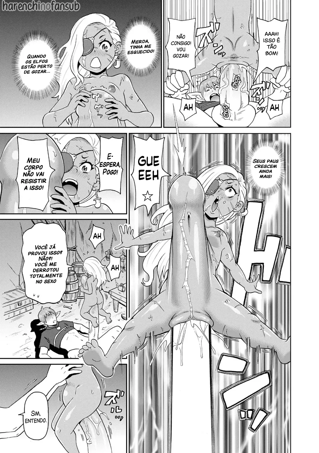 [John K. Pe-ta] Rekisen no Onna Senshi to Boku no Tabi 04| Minha viagem com uma guerreira veterana- Cap.4 [Portuguese-BR] [Decensored] [Digital] image number 19