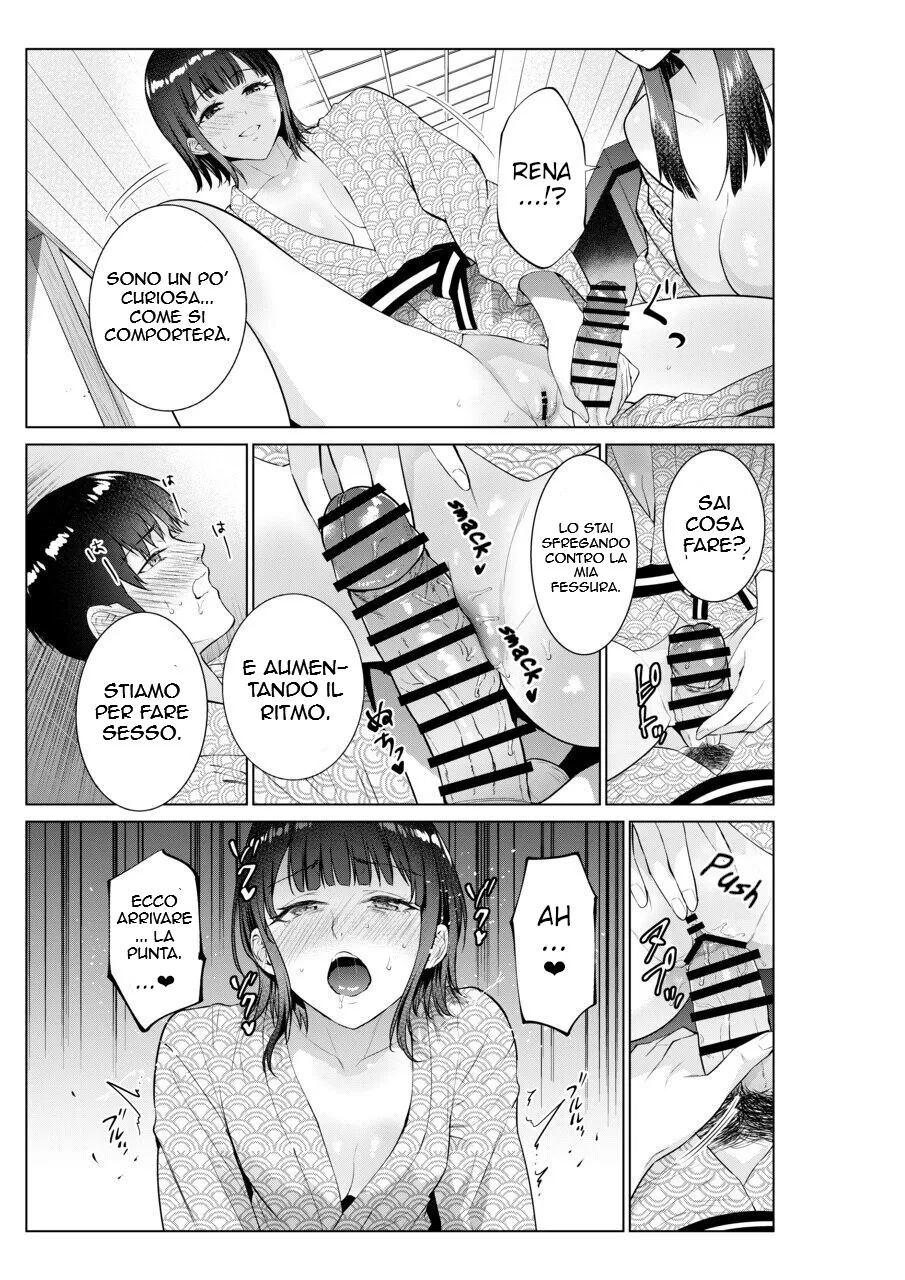 [Natsu no Oyatsu] Ryokan de Oyakodon | Sesso con mia sorella e mia madre alle terme [Italian] numero di immagine  20