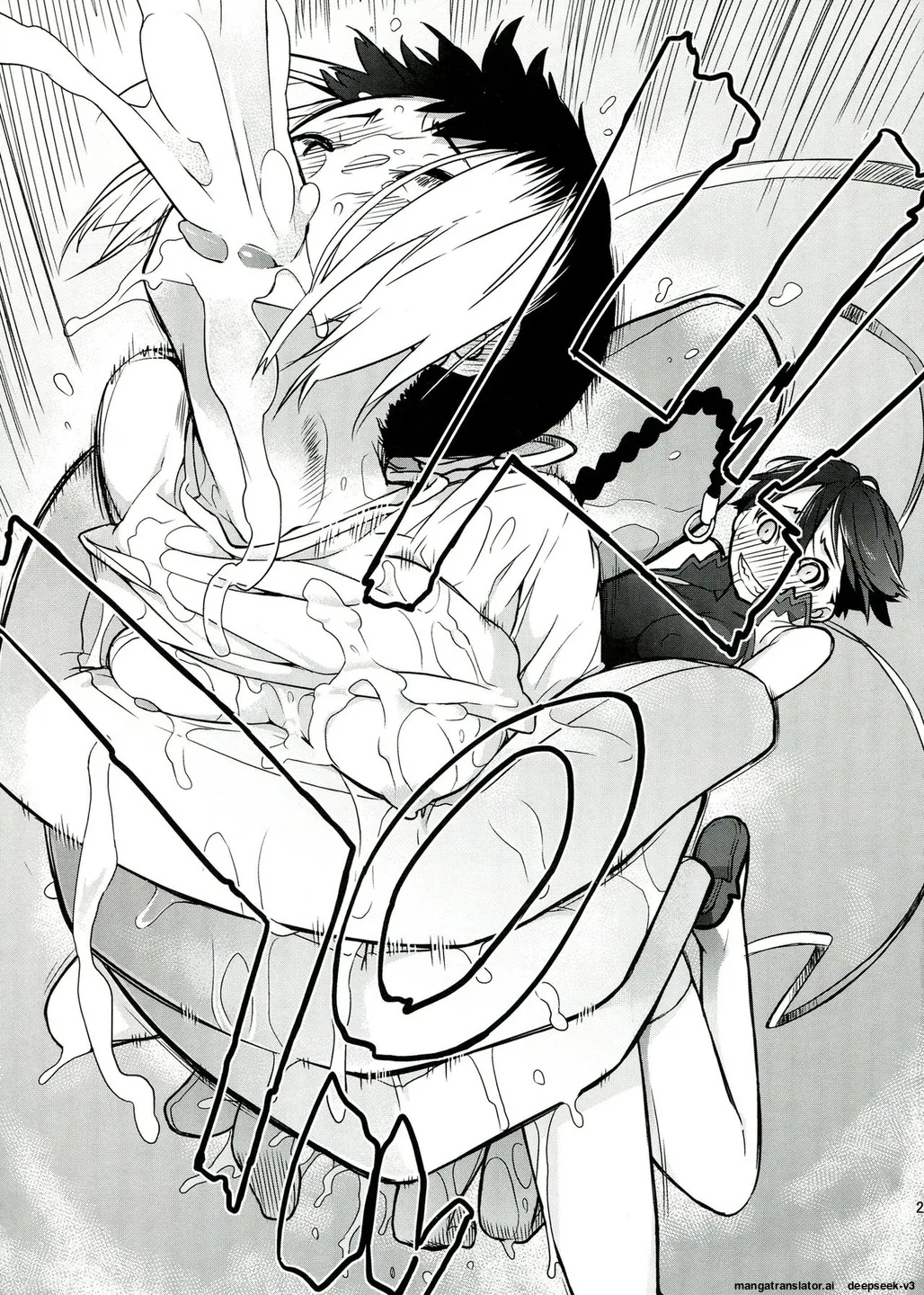 [Yokoshimanchi. (Ash Yokoshima)] 3 ANGELS SHORT Full Blossom #01b Linearis [Korean_ai] изображение № 29