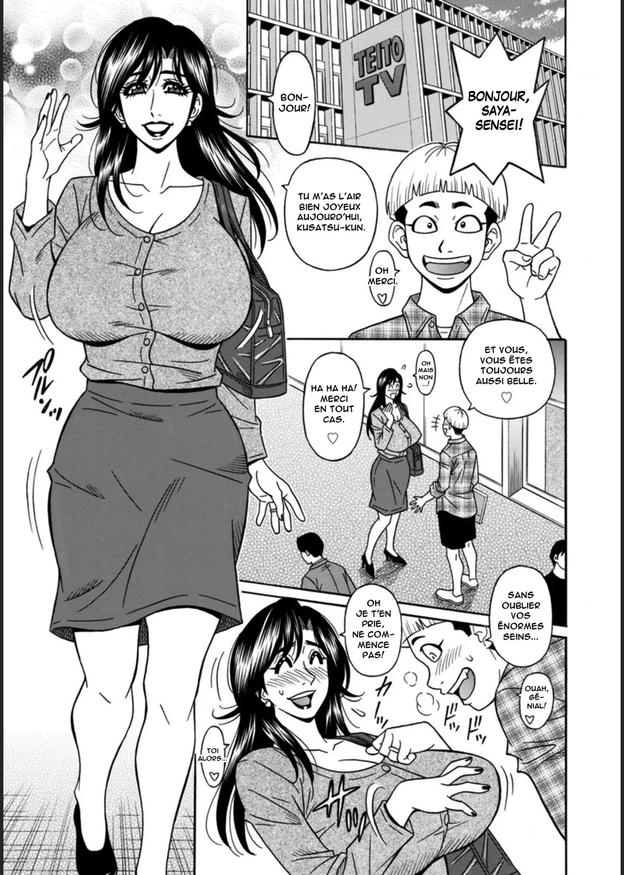[Ozaki Akira] HELP! Saya Sensei Ch.1-6 [French] [Anatoh] [Digital] imagen número 9