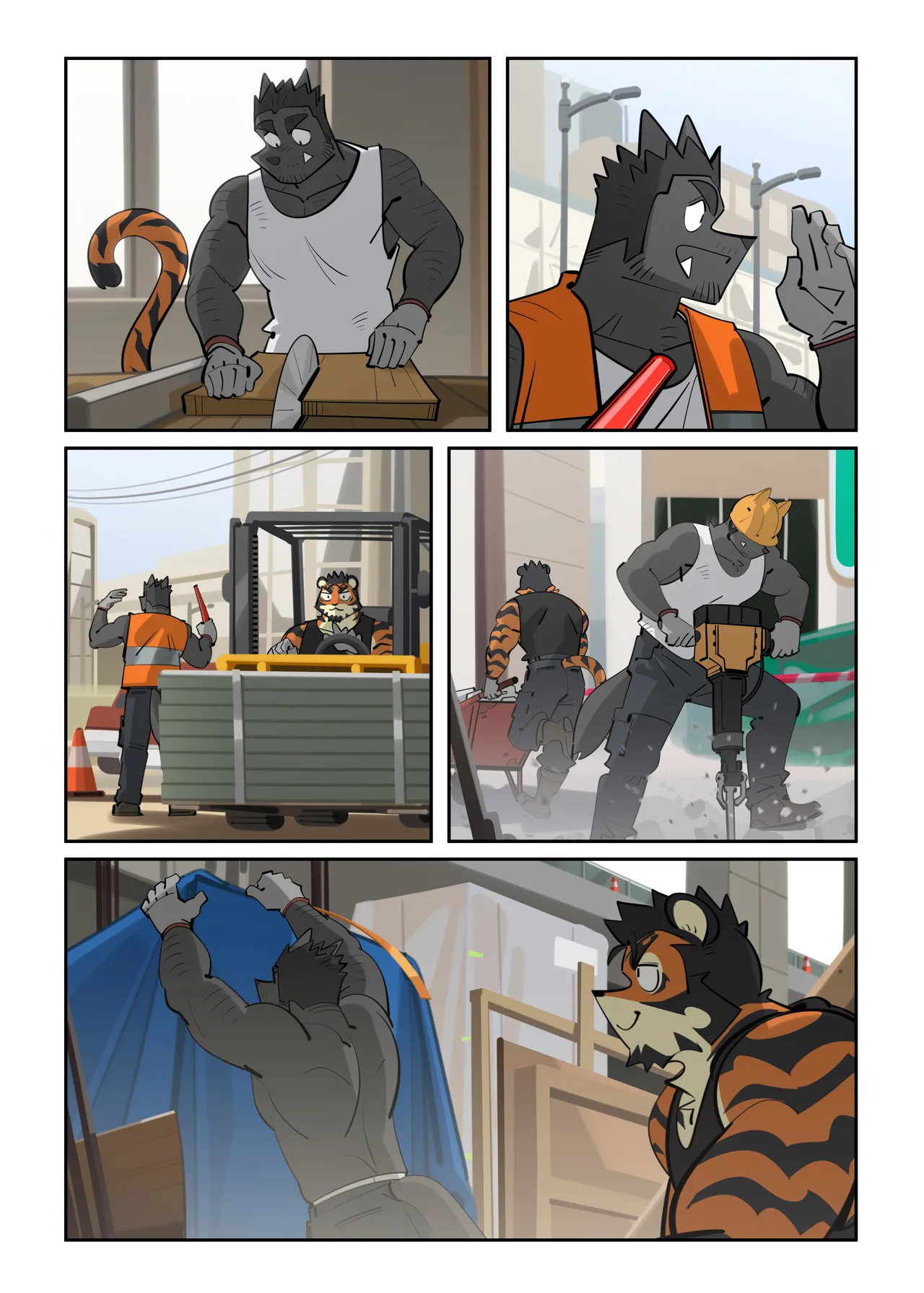 Mi compañero de cuarto es Heterosexual / Trabajo Duro 💪🏻 (Spanish) 5eme image