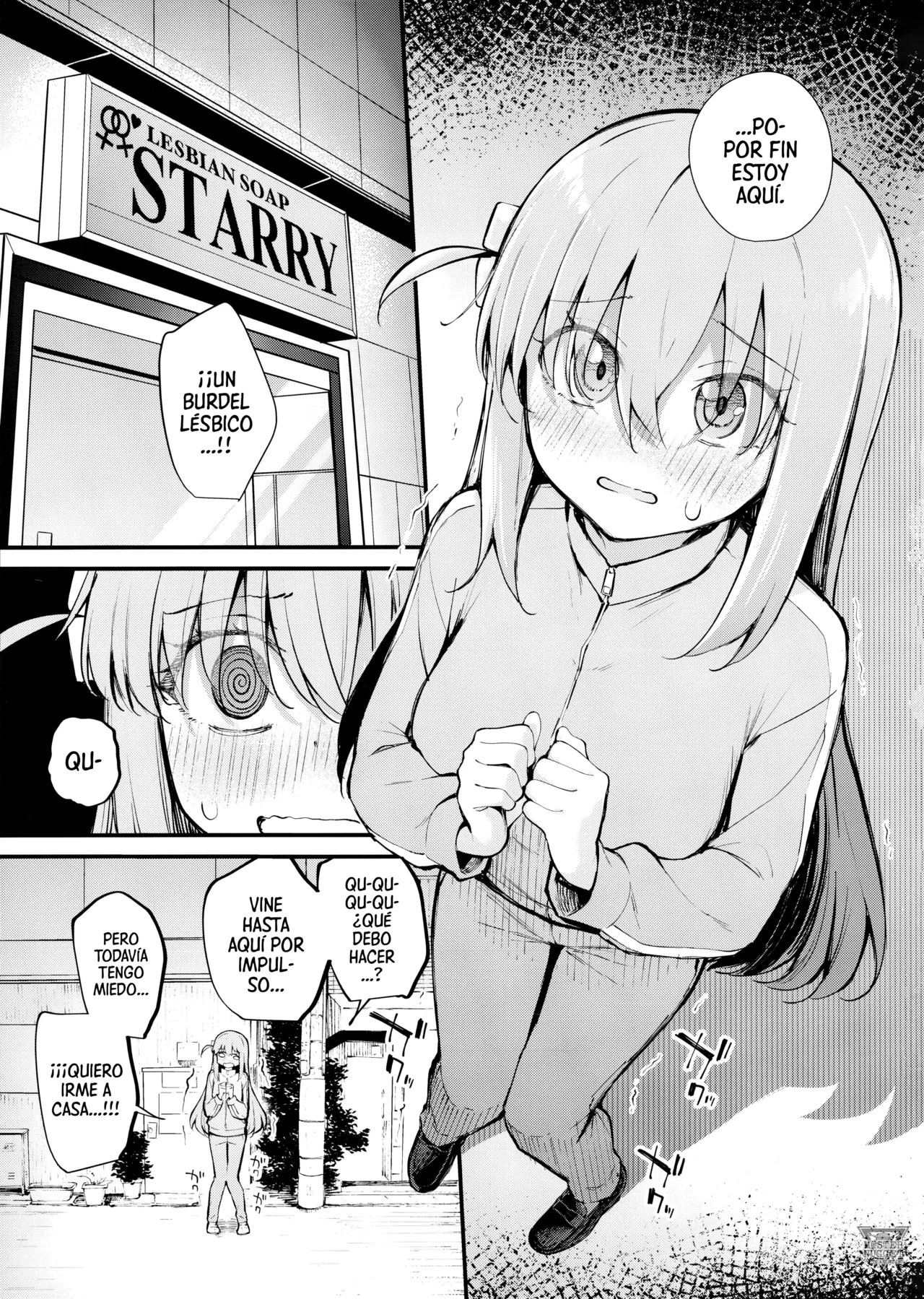 (Kessoku Rock! 10) [Kitaku Jikan (Kitaku)] Meguriai Tokyo ~Les Fuuzoku e Iku.~ | Encuentro En Tokio ~Yendo A Un Burdel Lésbico.~ (Bocchi the Rock!)  [Spanish] [Mister Nugget] изображение № 2