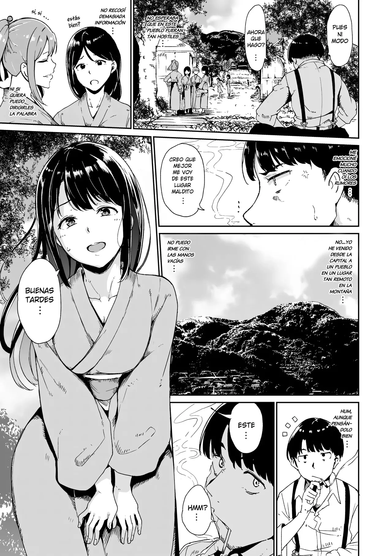 [Alp] Yamitsuki Mura【Dai Ichiyo】| El pueblo Oscuro【Noche 1】(Melty Limit) [Spanish] [Harenchi no Fansub] [Decensored] [Digital] numero di immagine  3