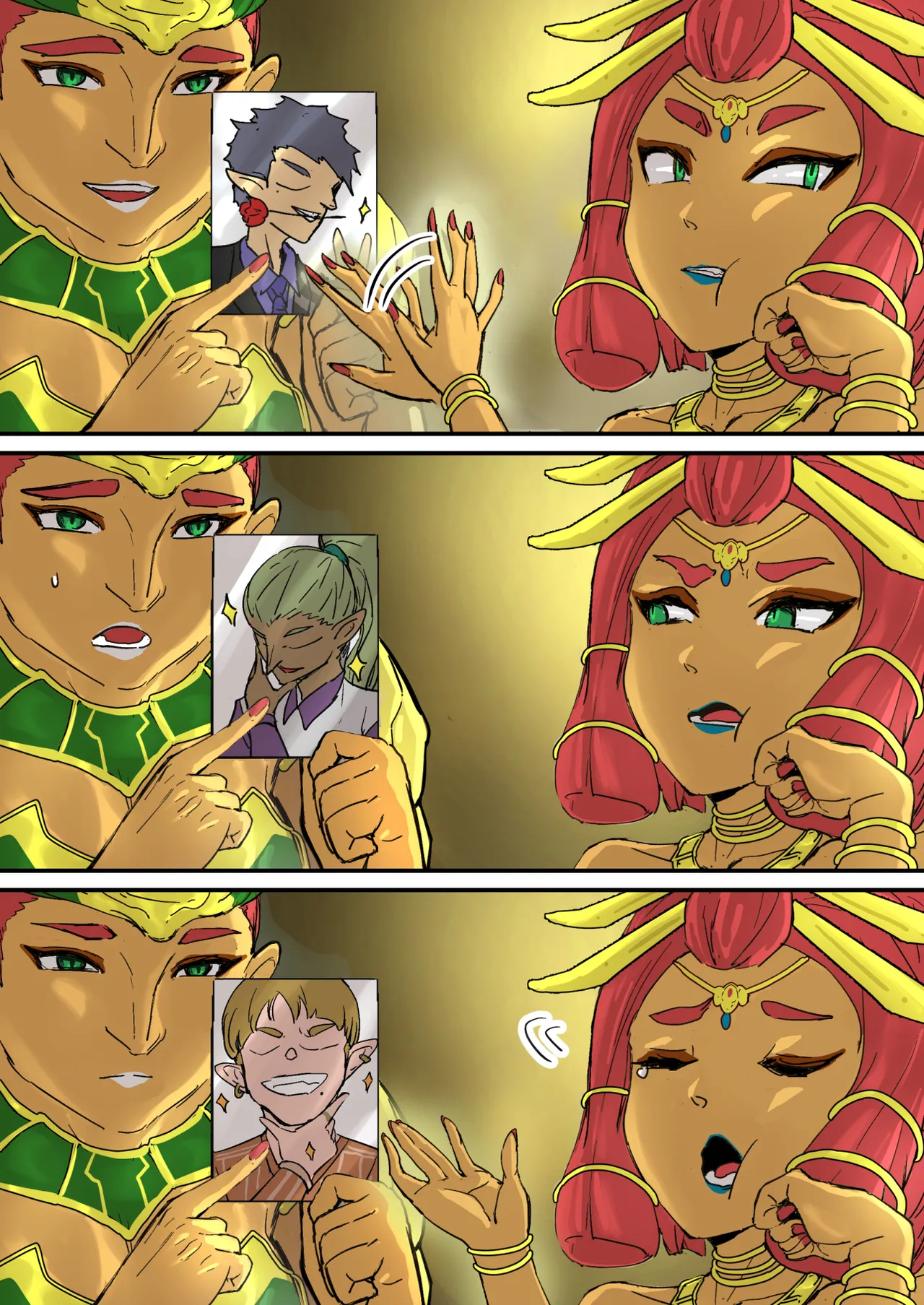 [pz-x] The Legend of Zelda - Riju's Dungeon Date (Breath of the Wild) numero di immagine  3