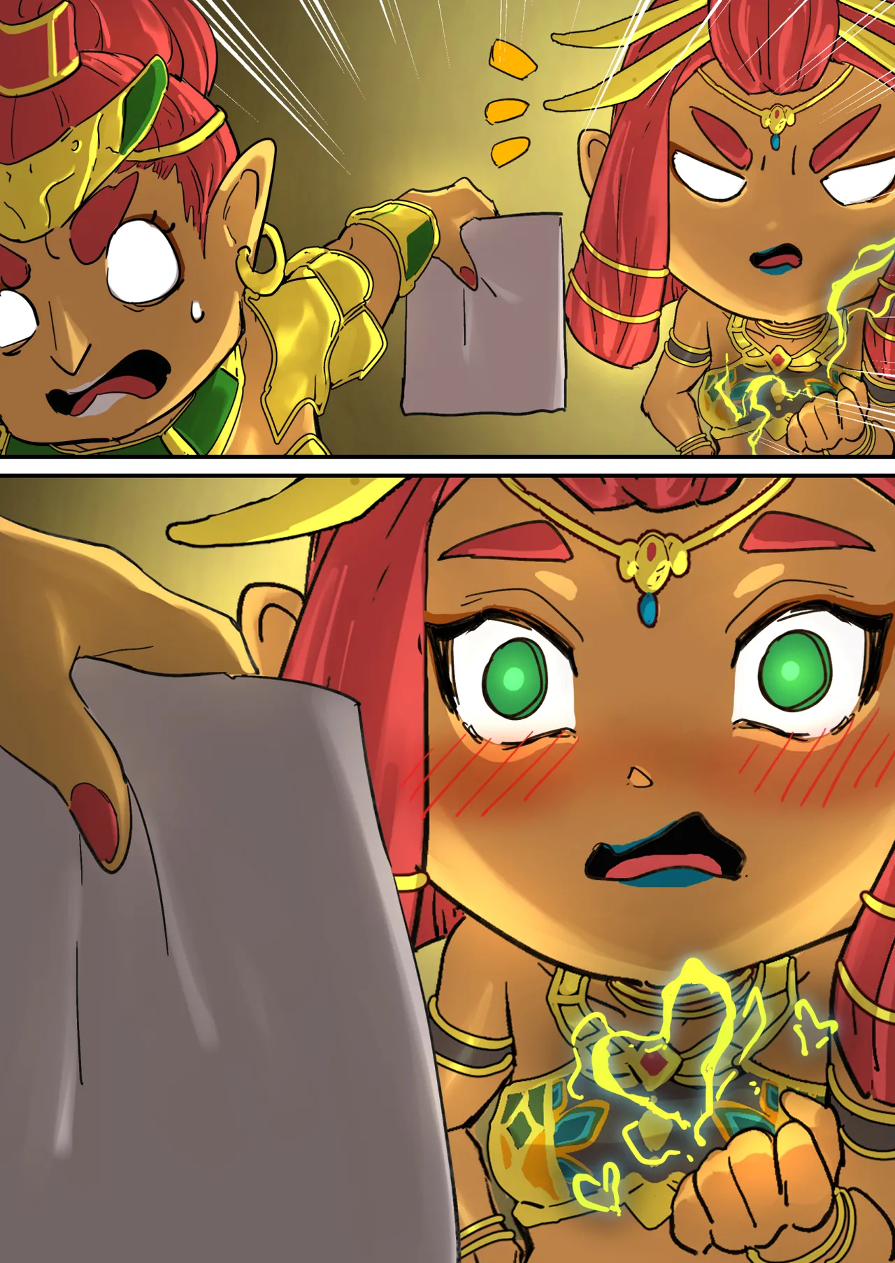 [pz-x] The Legend of Zelda - Riju's Dungeon Date (Breath of the Wild) numero di immagine  5