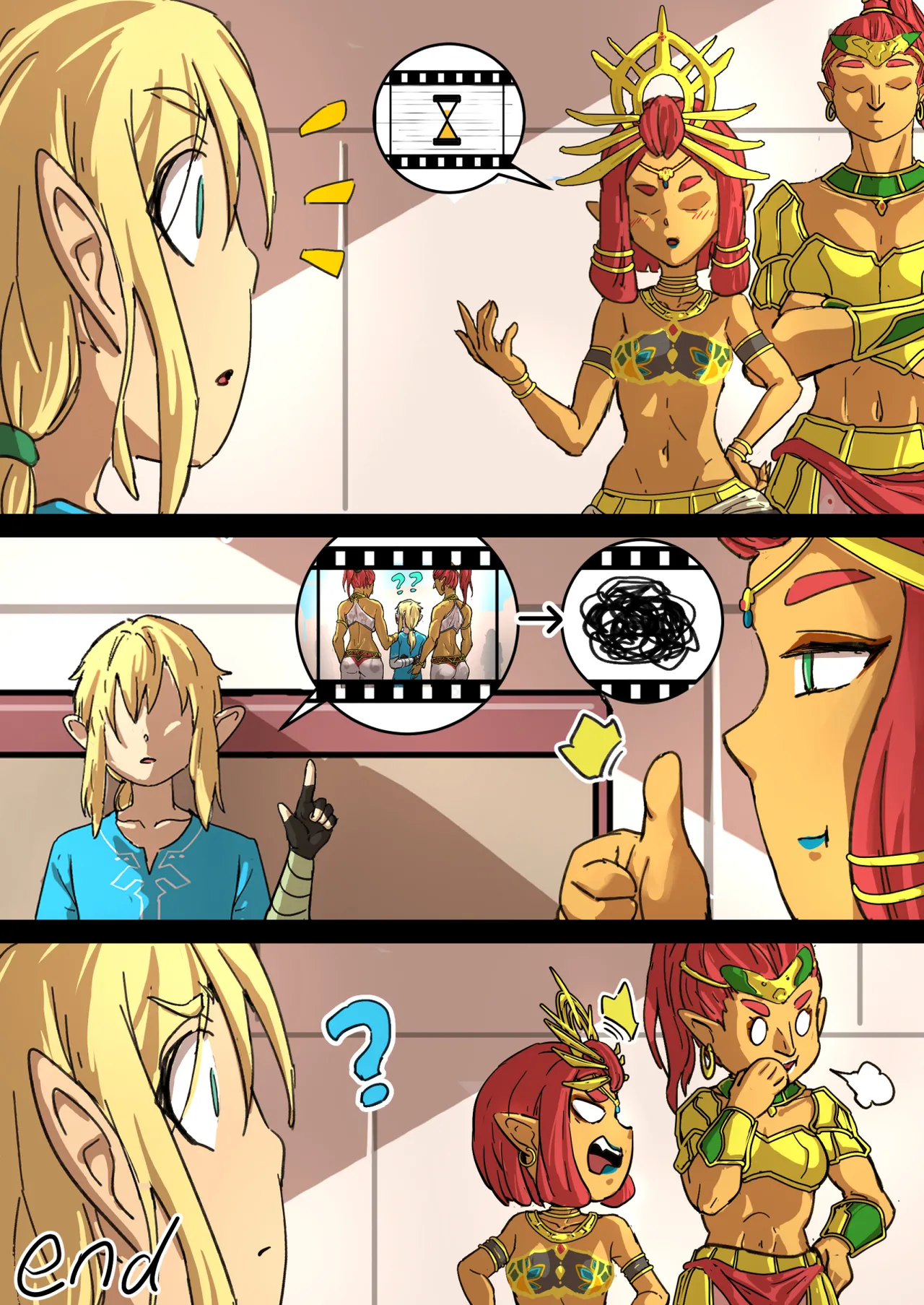 [pz-x] The Legend of Zelda - Riju's Dungeon Date (Breath of the Wild) numero di immagine  21