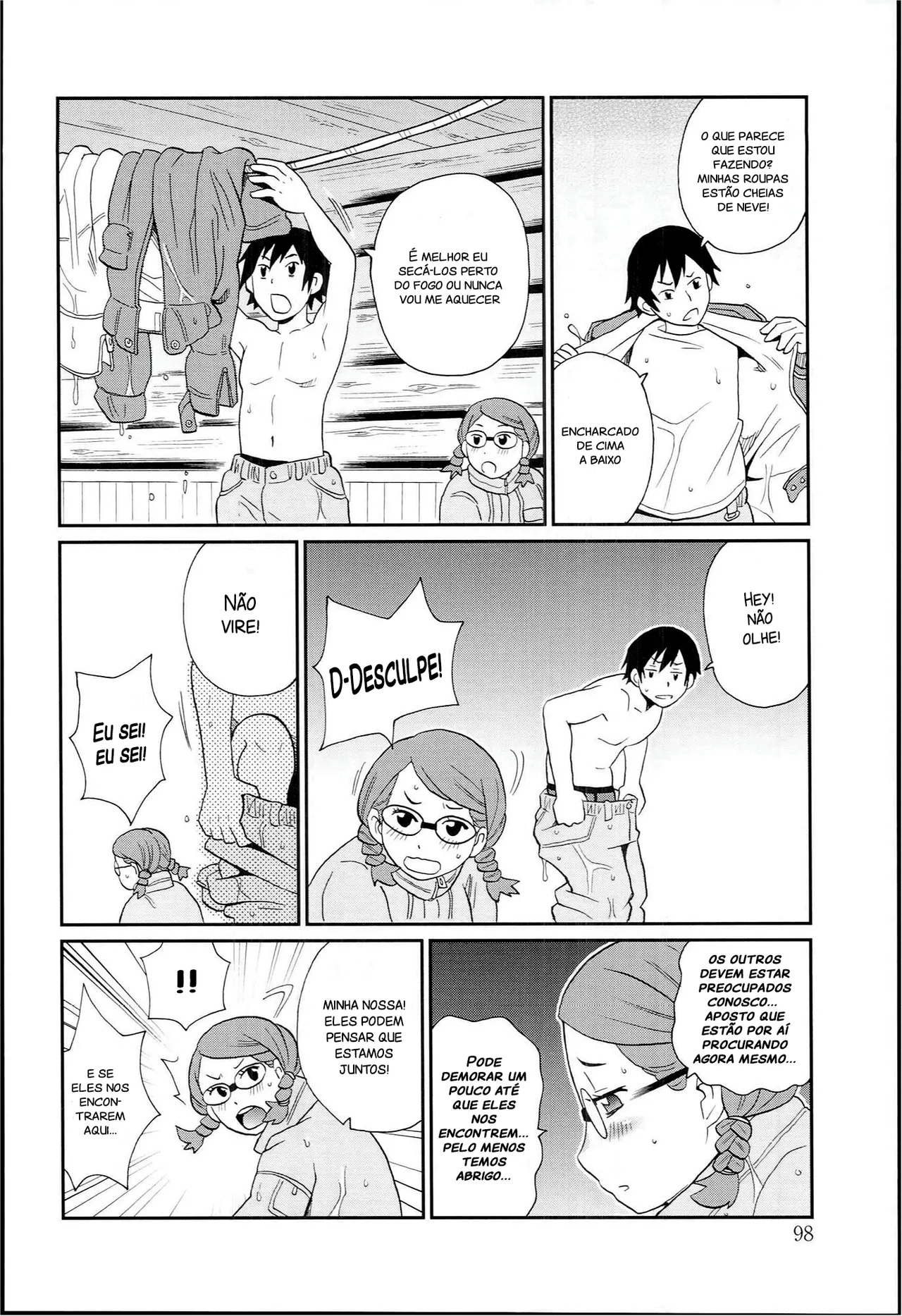 [John K. Pe-ta] Two People Hanging Out [Portuguese-BR] [Decensored] numero di immagine  4