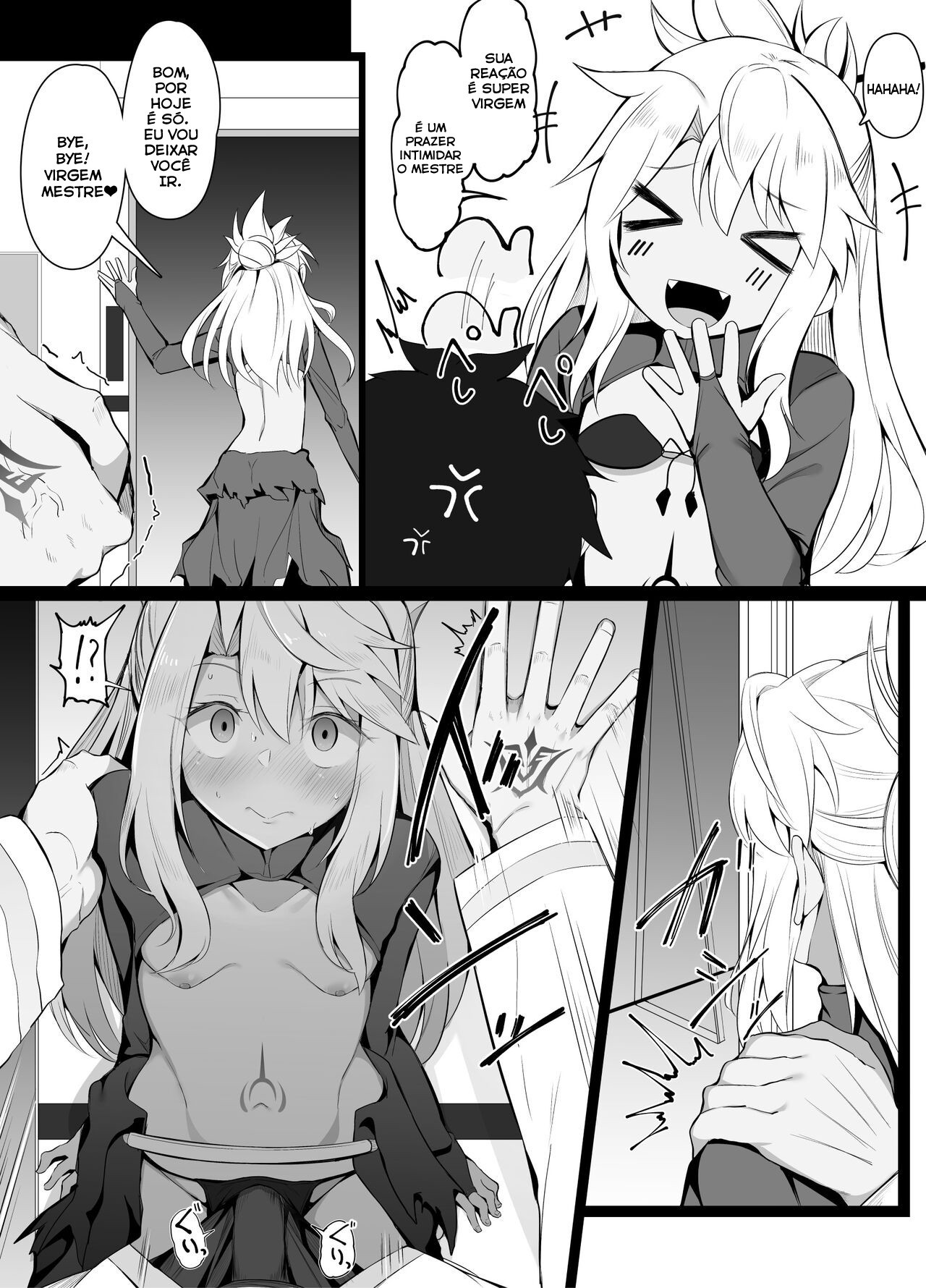 [Corundum] Aotte Kuru node Sazo Keiken Houfu nanoka to Omottara Sou demo Nakatta Chloe (Fate/Grand Order) [Portuguese-BR] 图片编号 3