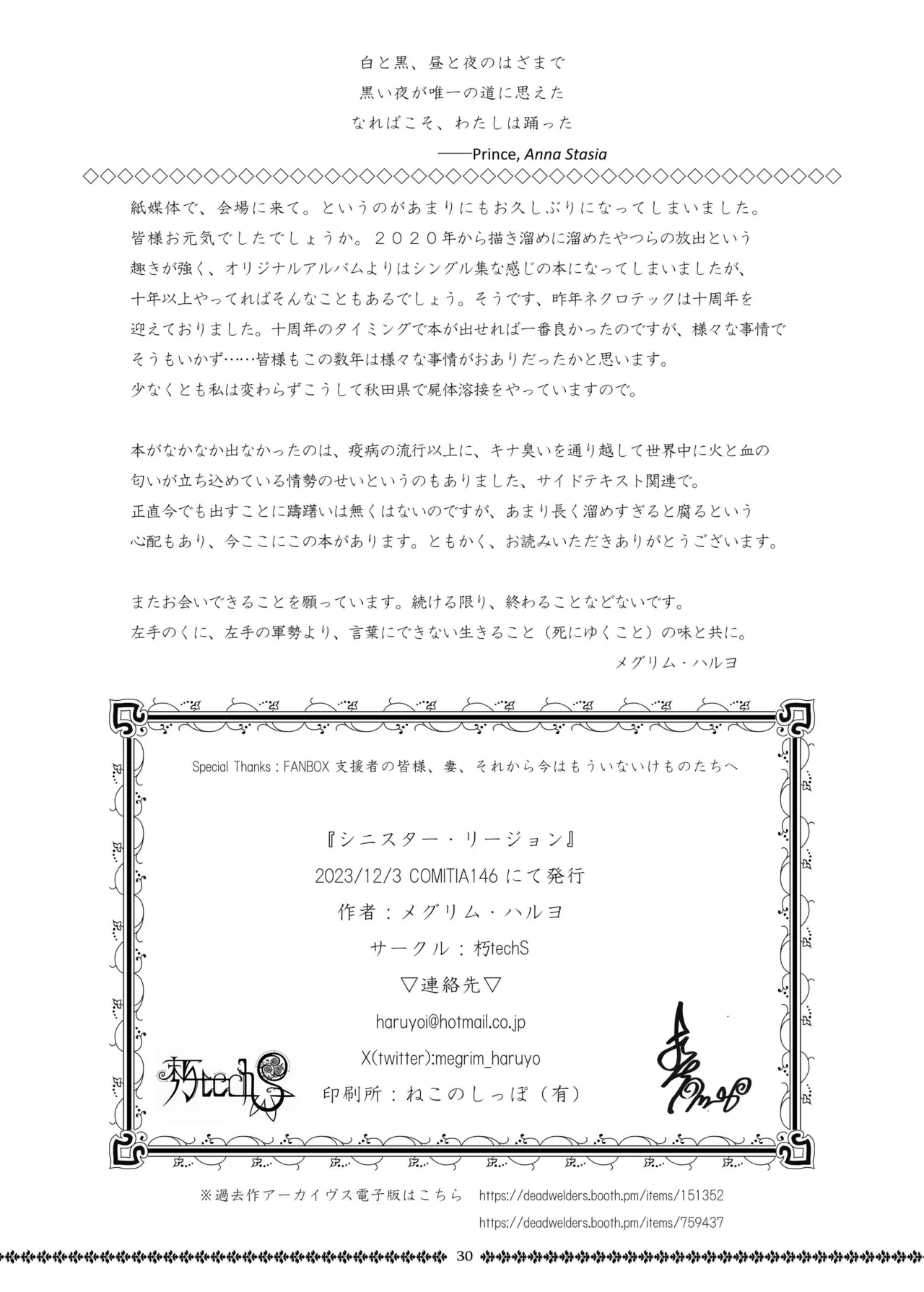 [Decay techS (Megrim Haruyo)] Sinister RLegion imagen número 30