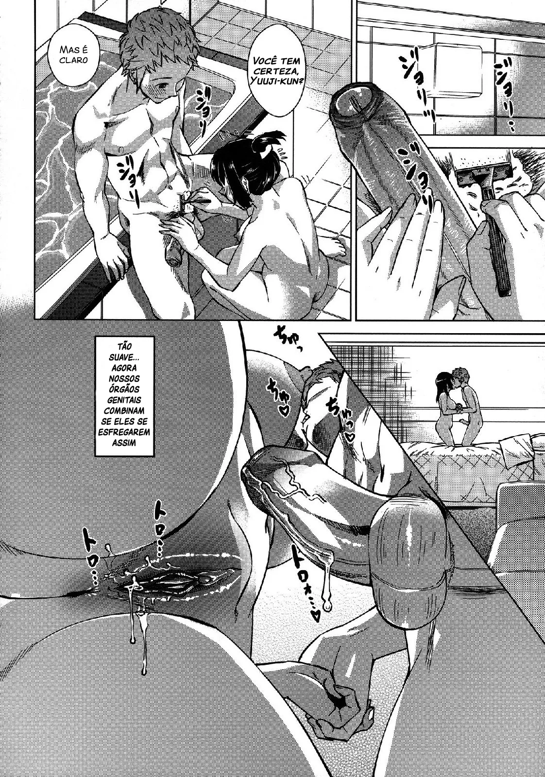 [Abe Morioka] Shiyou yo | Let's Do It (Oneesan no Ana) [Portuguese-BR]  [Decensored] imagen número 14