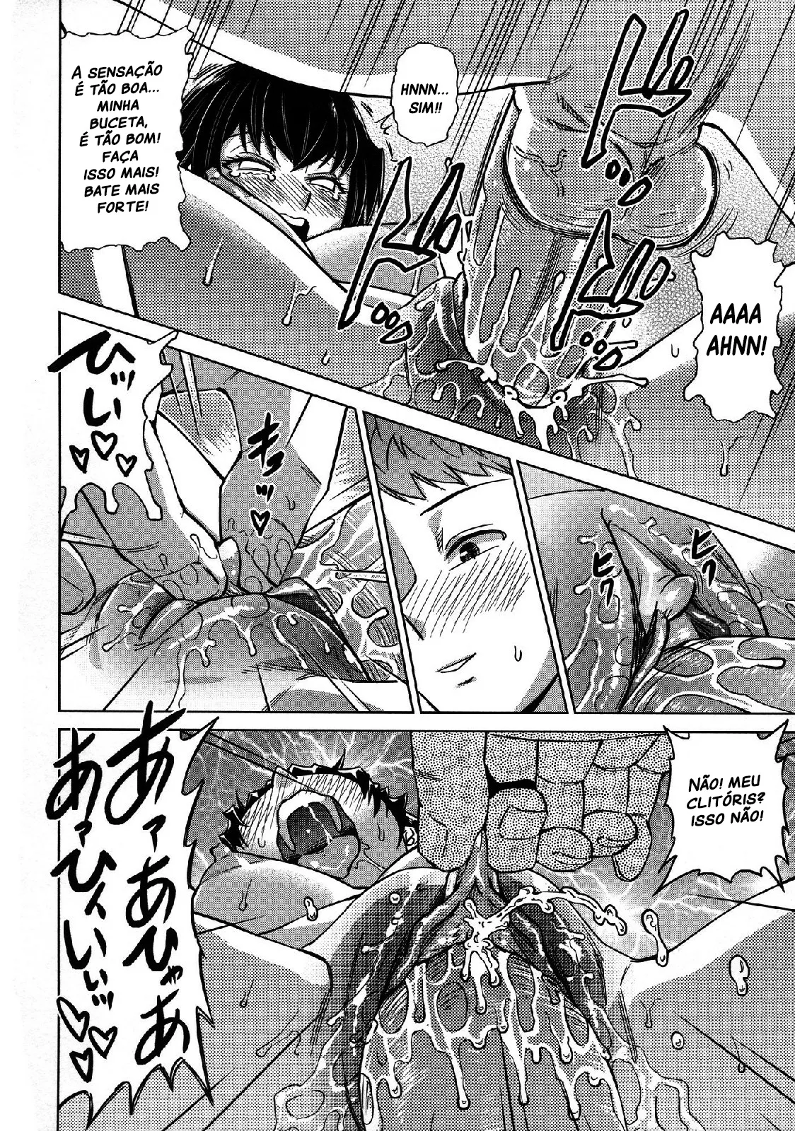 [Abe Morioka] Shiyou yo | Let's Do It (Oneesan no Ana) [Portuguese-BR]  [Decensored] imagen número 24