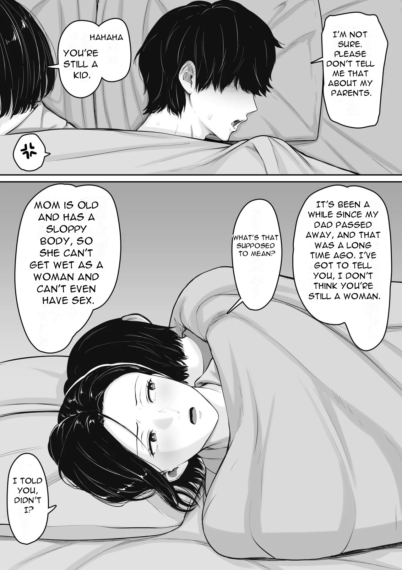 [Kuruto] Kimottama Kaa-chan to Kenka Bakari no Neet no Ore ga Kaa-san ni Nakadashi shite kara Nakayoku natta Hanashi - A story about How I, A NEET Who Always Fought with My Gutsy Mother, [English][DarklordMTLs] image number 8