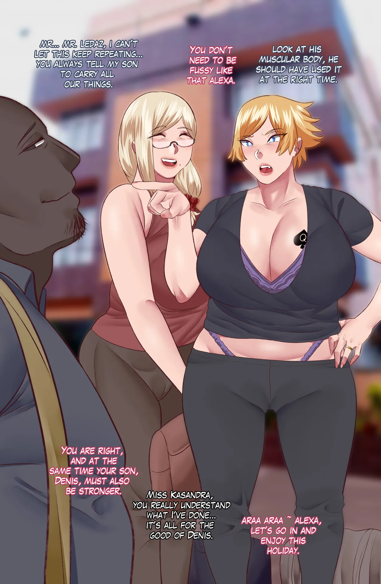 [Neko Plus] Mom and Grandma NTR Holiday part 1 Bildnummer 1