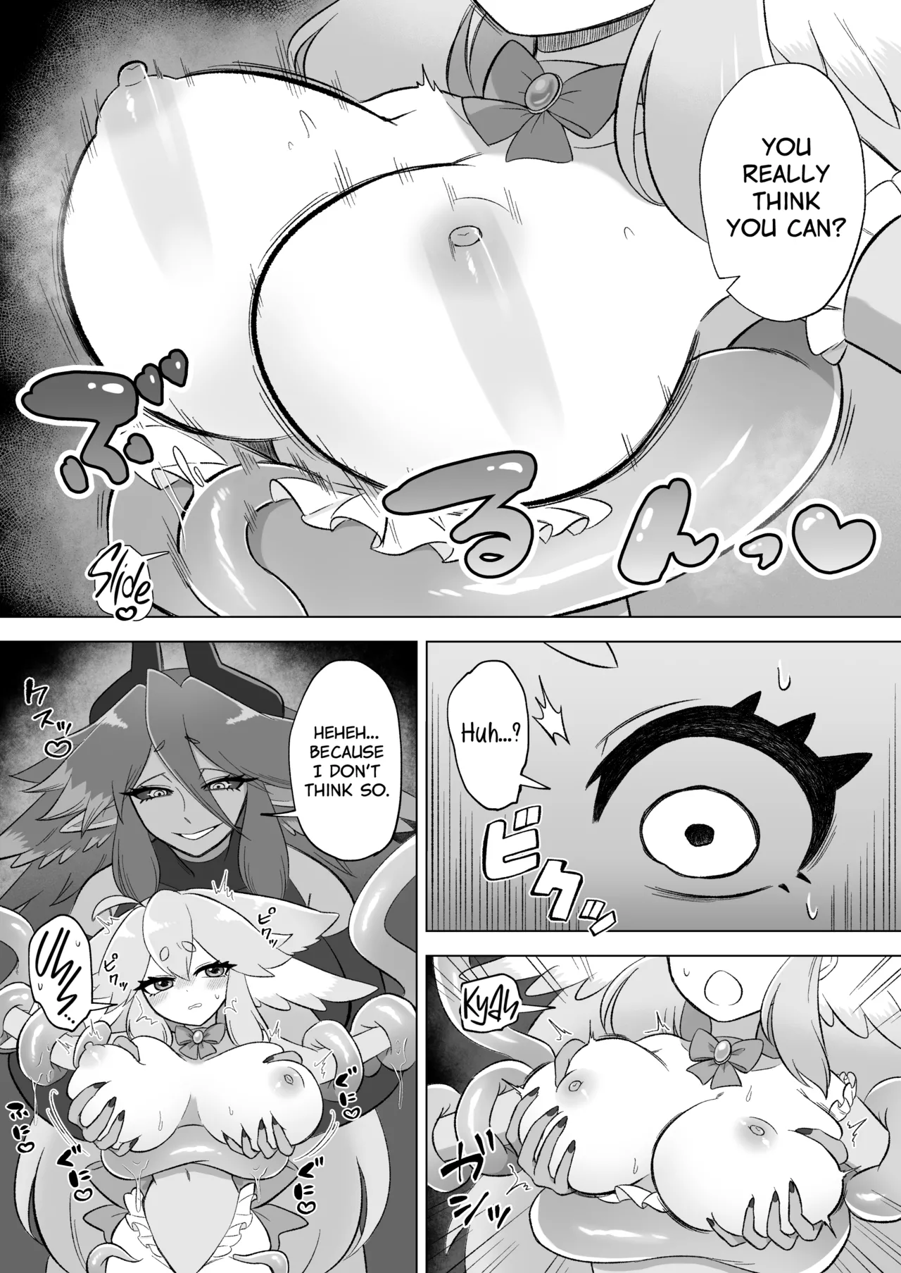 [Moto no Hondana (Moto)] Mahou Shoujo wa Shokushu to Futanari Inma ni Ochiteiku [Project Valvrein] imagen número 12