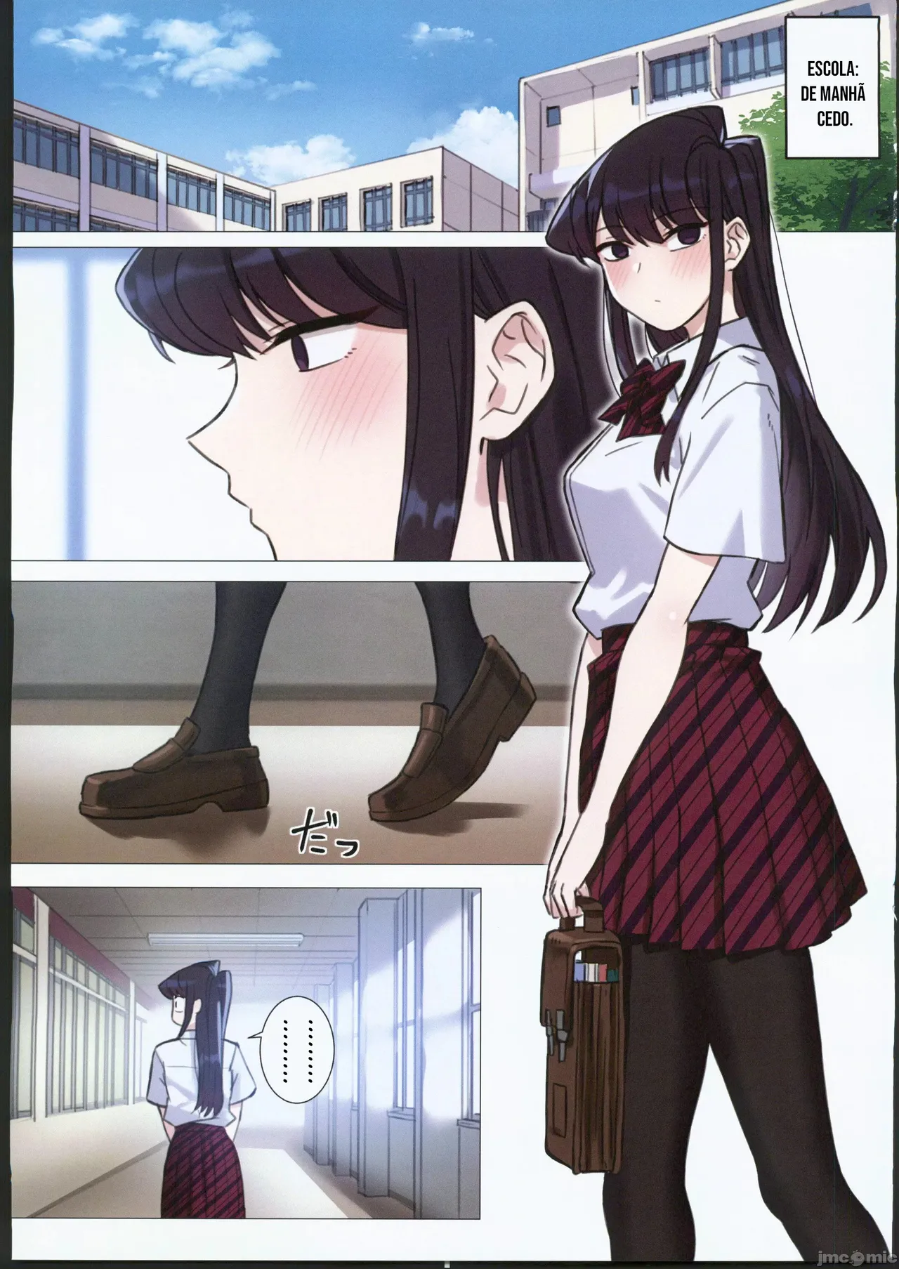 (FF40) [Tsukikaze Machi (Wox Yang)] Komi-san wa, H Mousoushou desu. Vol. 2 (Komi-san wa, Komyushou desu.) [Portuguese-BR] image number 6