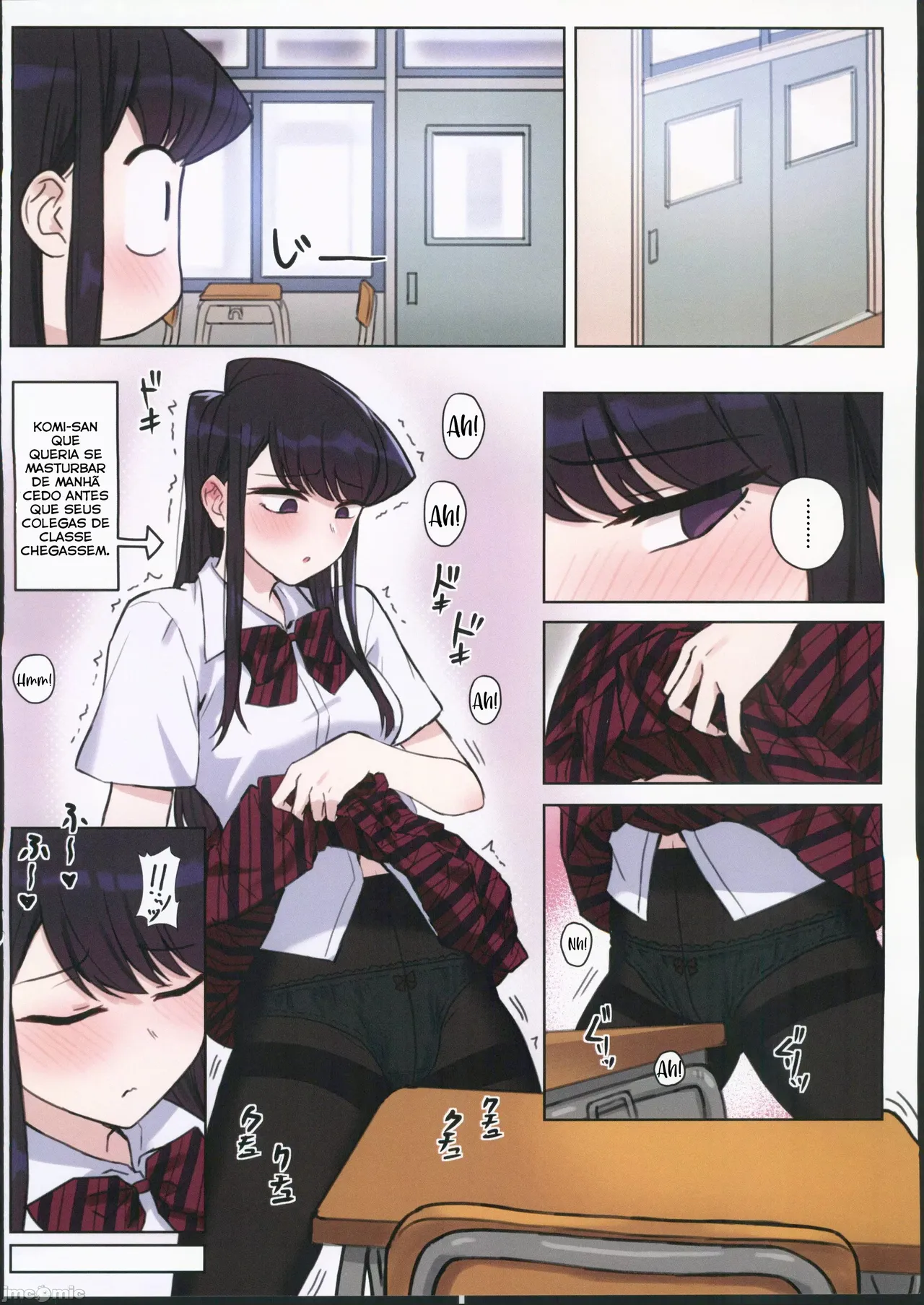 (FF40) [Tsukikaze Machi (Wox Yang)] Komi-san wa, H Mousoushou desu. Vol. 2 (Komi-san wa, Komyushou desu.) [Portuguese-BR] image number 7