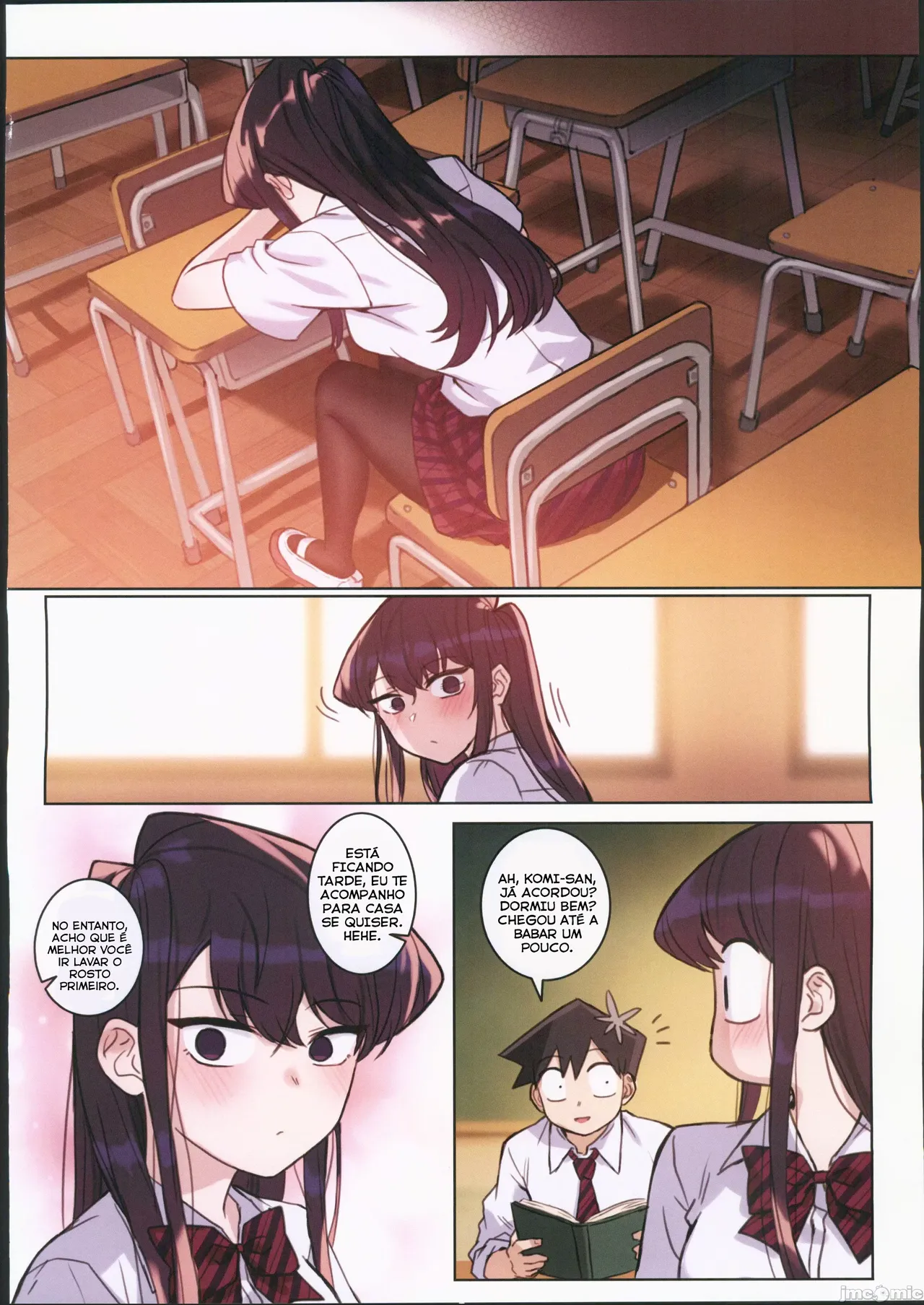 (FF40) [Tsukikaze Machi (Wox Yang)] Komi-san wa, H Mousoushou desu. Vol. 2 (Komi-san wa, Komyushou desu.) [Portuguese-BR] image number 27