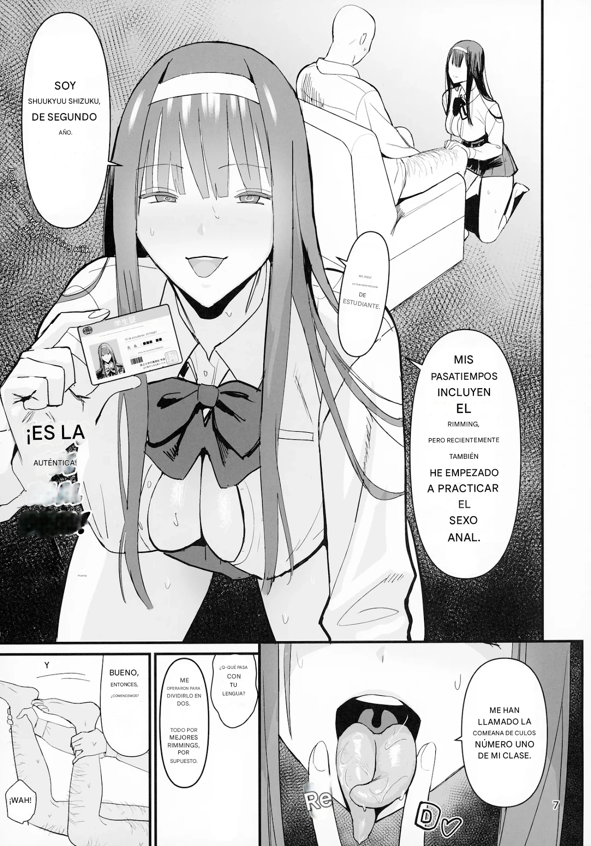 [Kokusan JK (Velzhe)] FREE RIMJOBS 2 image number 5