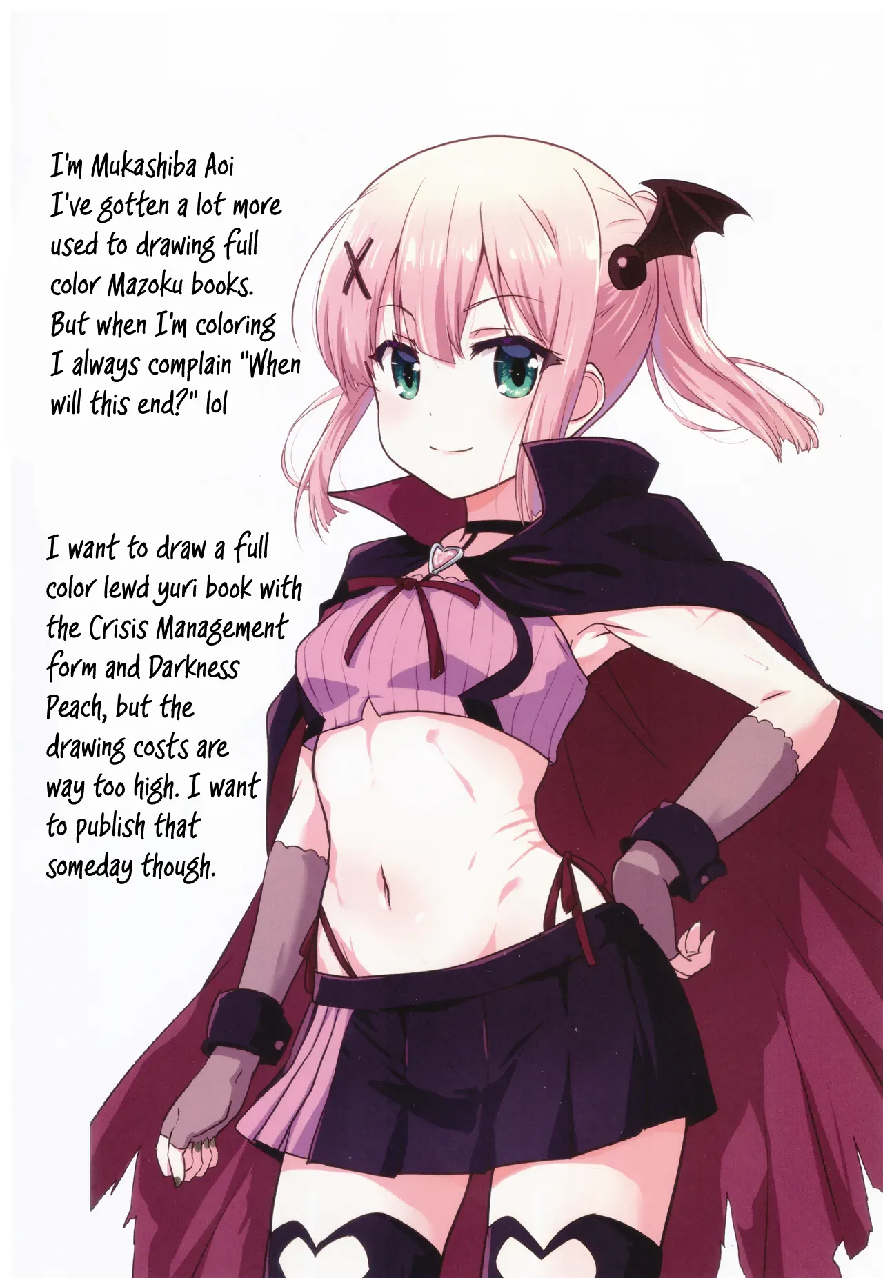 (C103) [Goberazzo (Mukaibi Aoi)] Colorful Mazoku XXX  (Machikado Mazoku) [English] [OnuOskar] image number 3