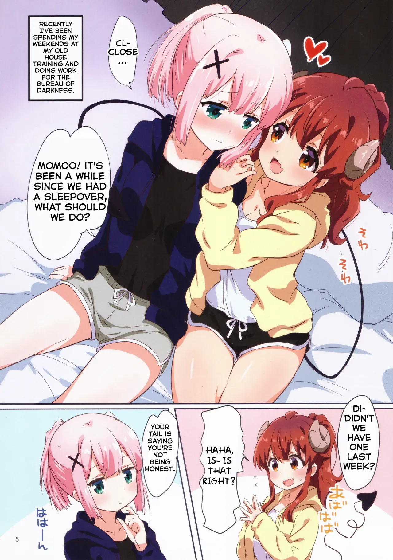 (C103) [Goberazzo (Mukaibi Aoi)] Colorful Mazoku XXX  (Machikado Mazoku) [English] [OnuOskar] image number 4