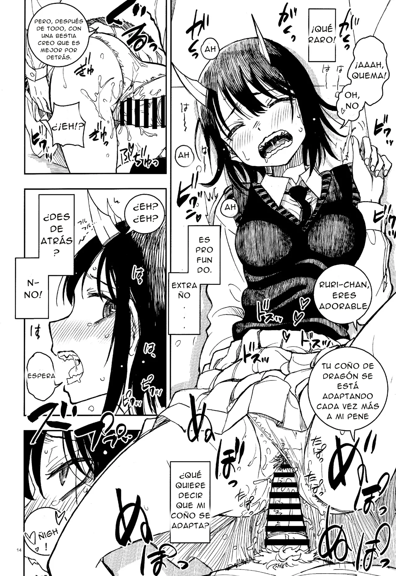 [Kaishaku] LA CHICA DRAGON NO PERDERA ANTE UN CAZADOR DE DRAGONES [SPANISH] 图片编号 13