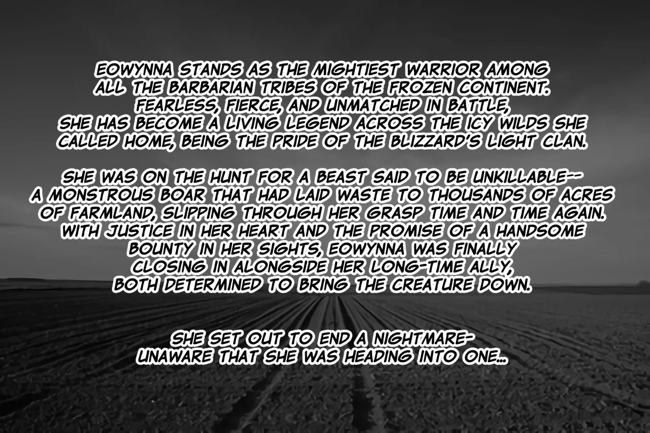 [Bill Biao] Eowynna's Last Hunt (The barbarian female warrior was set up by her teammate) изображение № 2