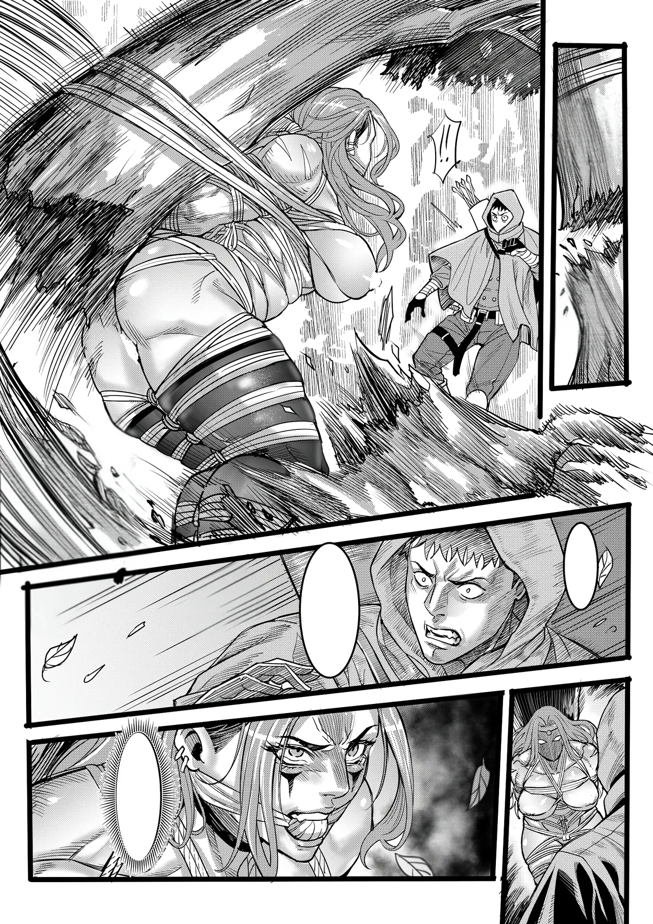 [猥琐彪叔] 被队友套路野蛮人女战士 (NO TEXT) изображение № 6