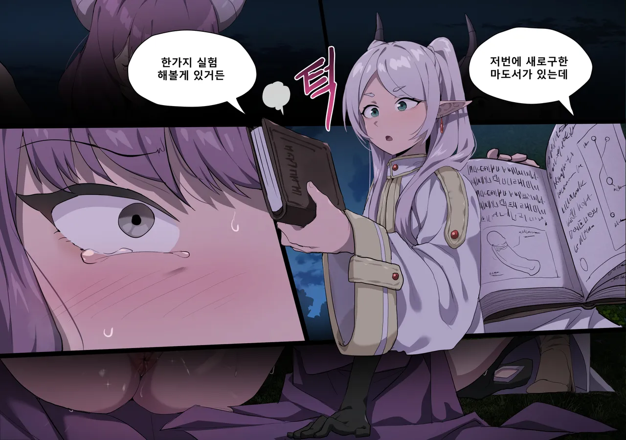 [Dodok (Gj77230)] Aura vs Frieren (Sousou no Frieren) image number 27