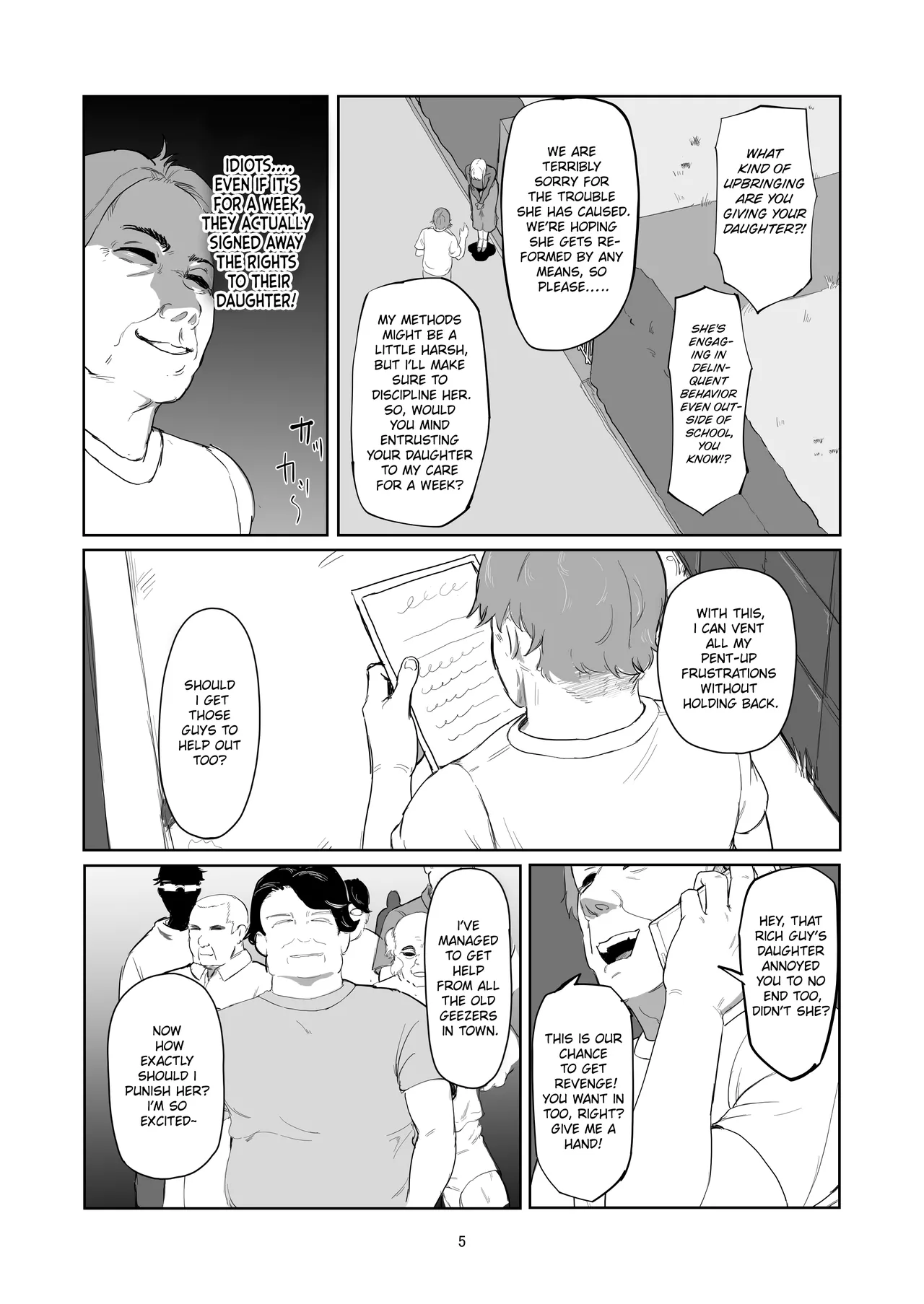 [Laterrenamed] Furyou Ojou-sama Saikyouiku | Reforming the Delinquent Young Lady [English] [Chalklog] numero di immagine  5