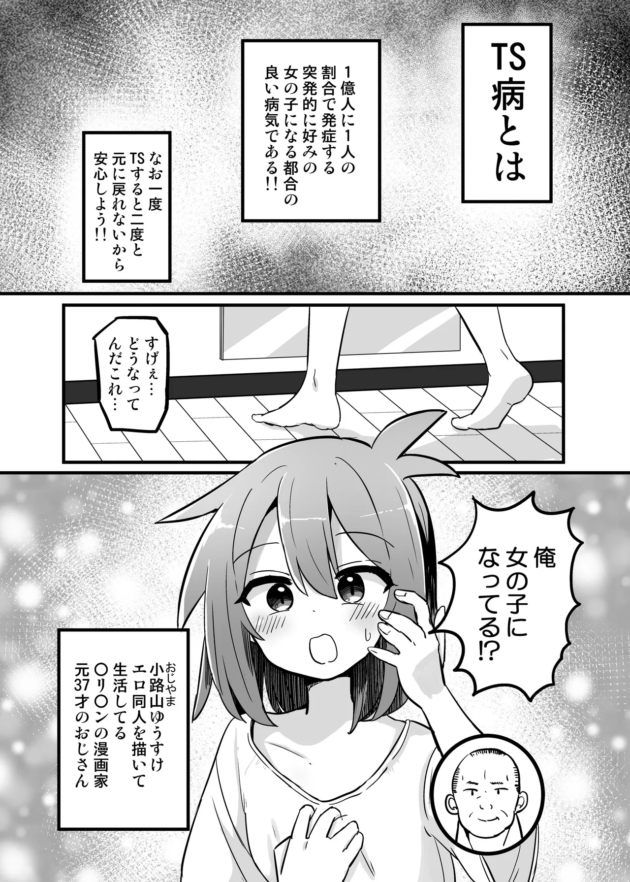 [Saneyarou] Gouhou TS Ojisan no Ecchi de Midarana Seikatsu image number 2