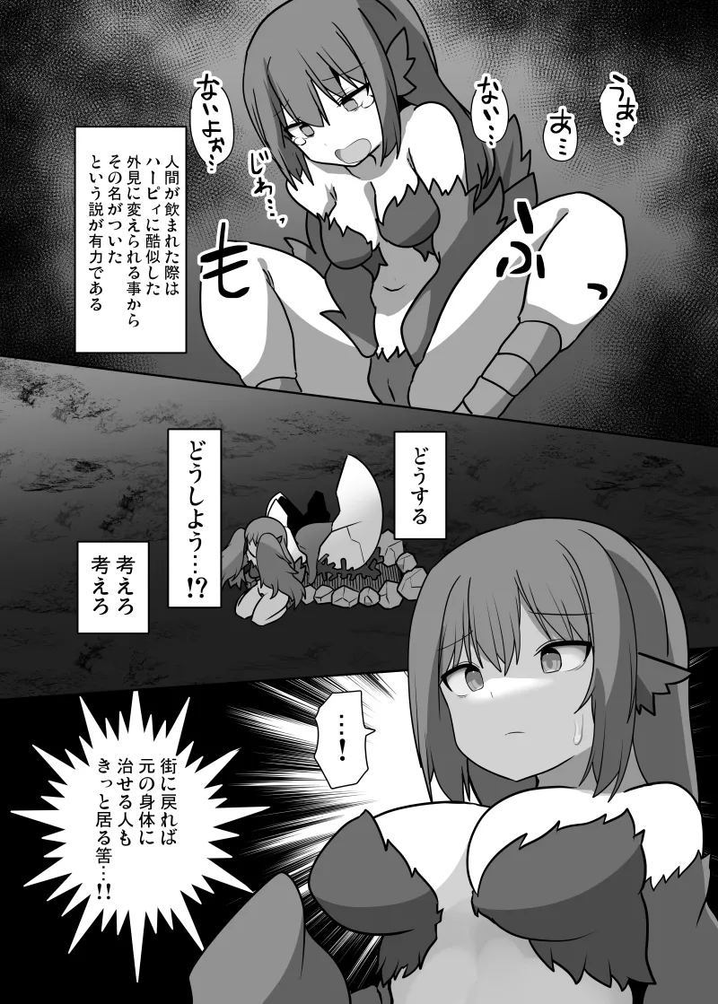 [Usausagiusa (Neosino)]TSF Mamono Musume ~ Isekai de Harpy ni Kaerarete ~ numero di immagine  10