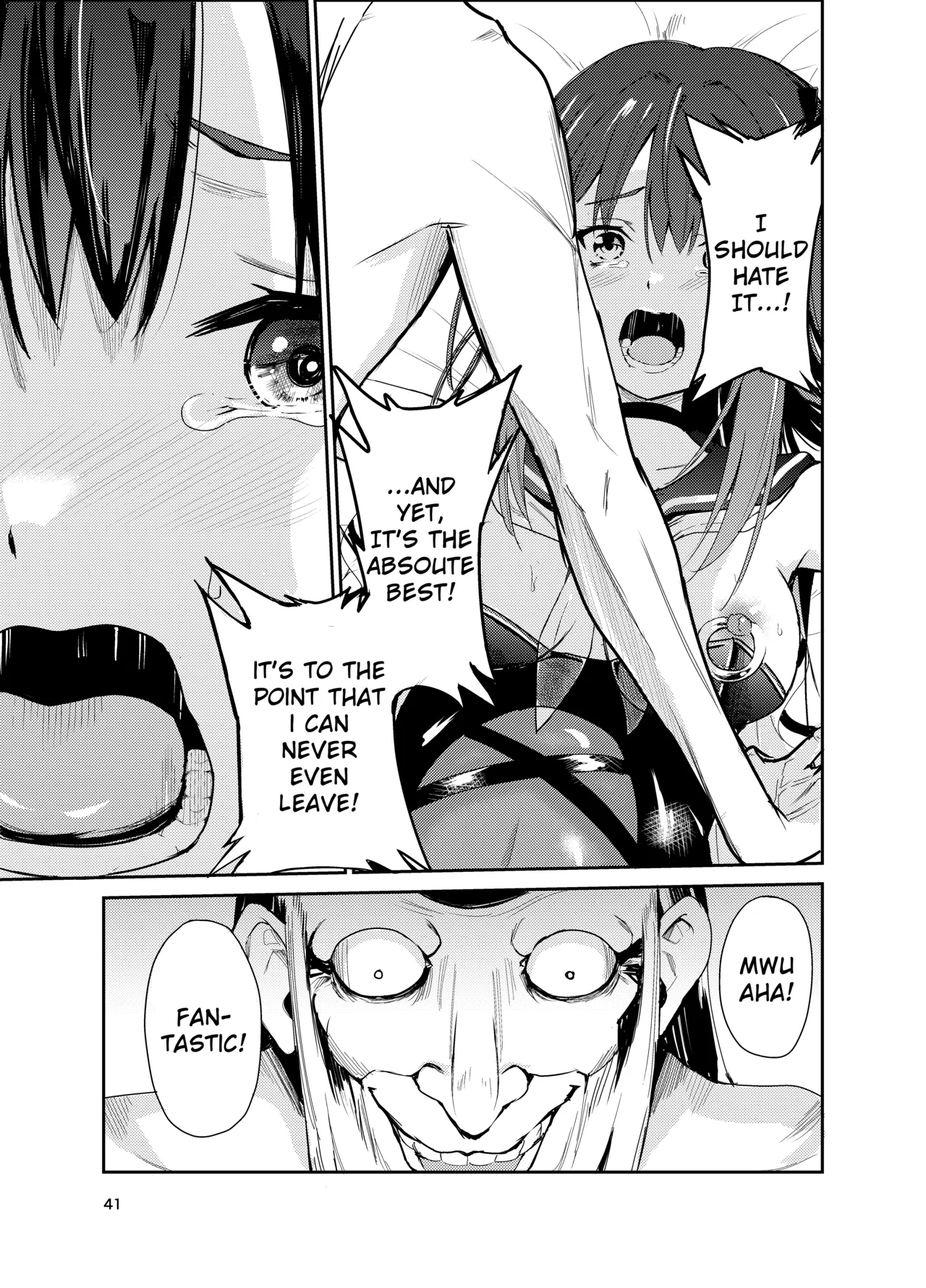 [Raid Socks (Tricky)] Tsuyagari Mura 8 ~Kareshi o Mamoru Tame Hikyou no Mura de Kyousei Gohoushi & NTR Sex~ [English] [Ruruscanlations] image number 40