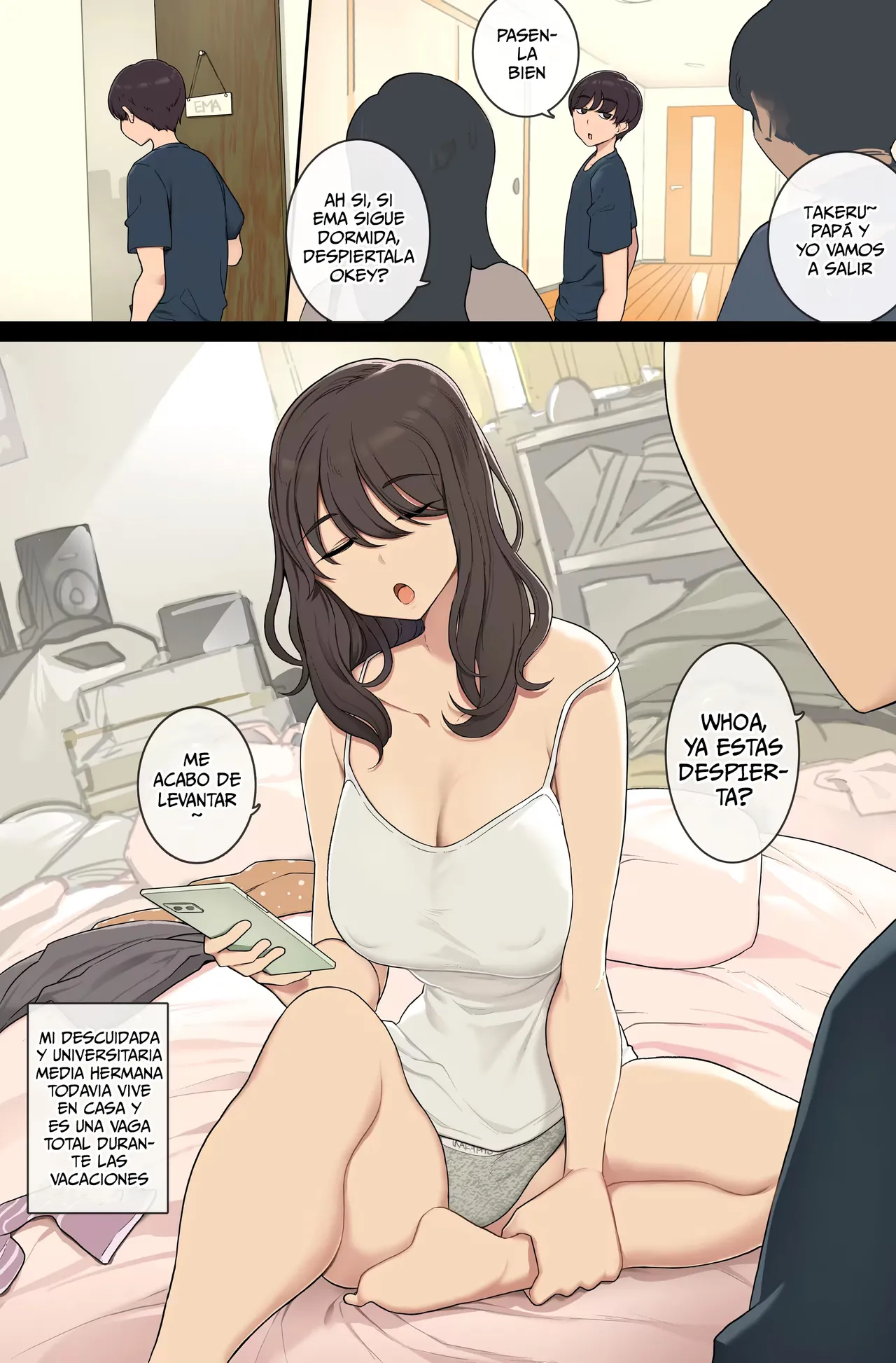 [Wakamatsu] Seikatsu mo Teiso Kannen mo Darashinai Gishi Ni Ya-ra Sete Morau | Me cojo a mi media hermana que descuida su estilo de vida 이미지 번호 1