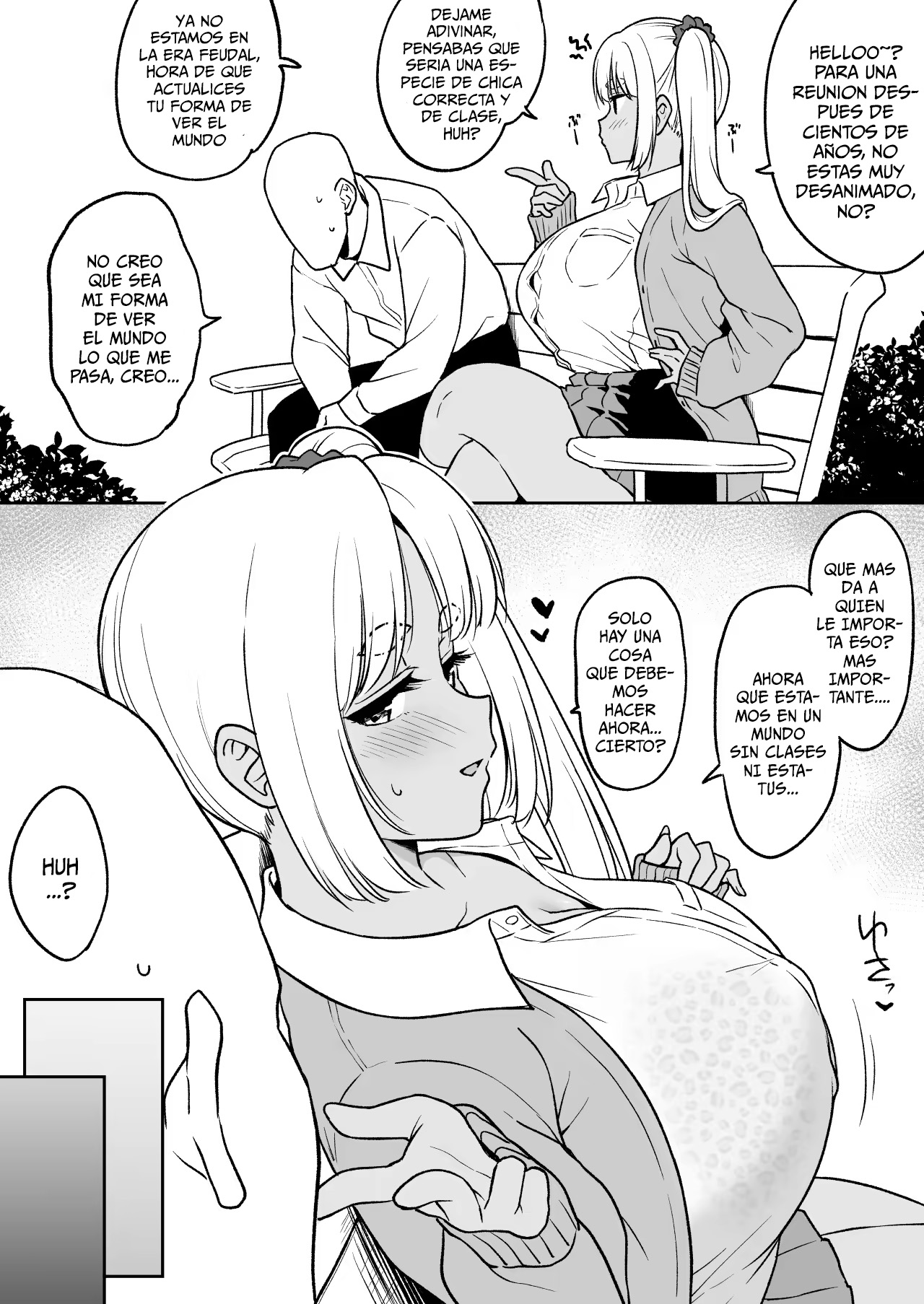 [Yue] Zense de Musubarenakatta Hime ga Tensei Shitara Gorigori no Gal ni Natteta｜La Princesa que no Pudo Estar Conmigo Reencarnó como una Gal [Spanish] [Me Banearon x P3NDEJ0] image number 2